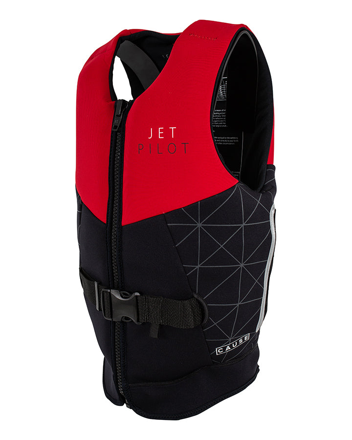 Jetpilot Cause F/E Ladies Neo Life Jacket - L50 Red/black 2