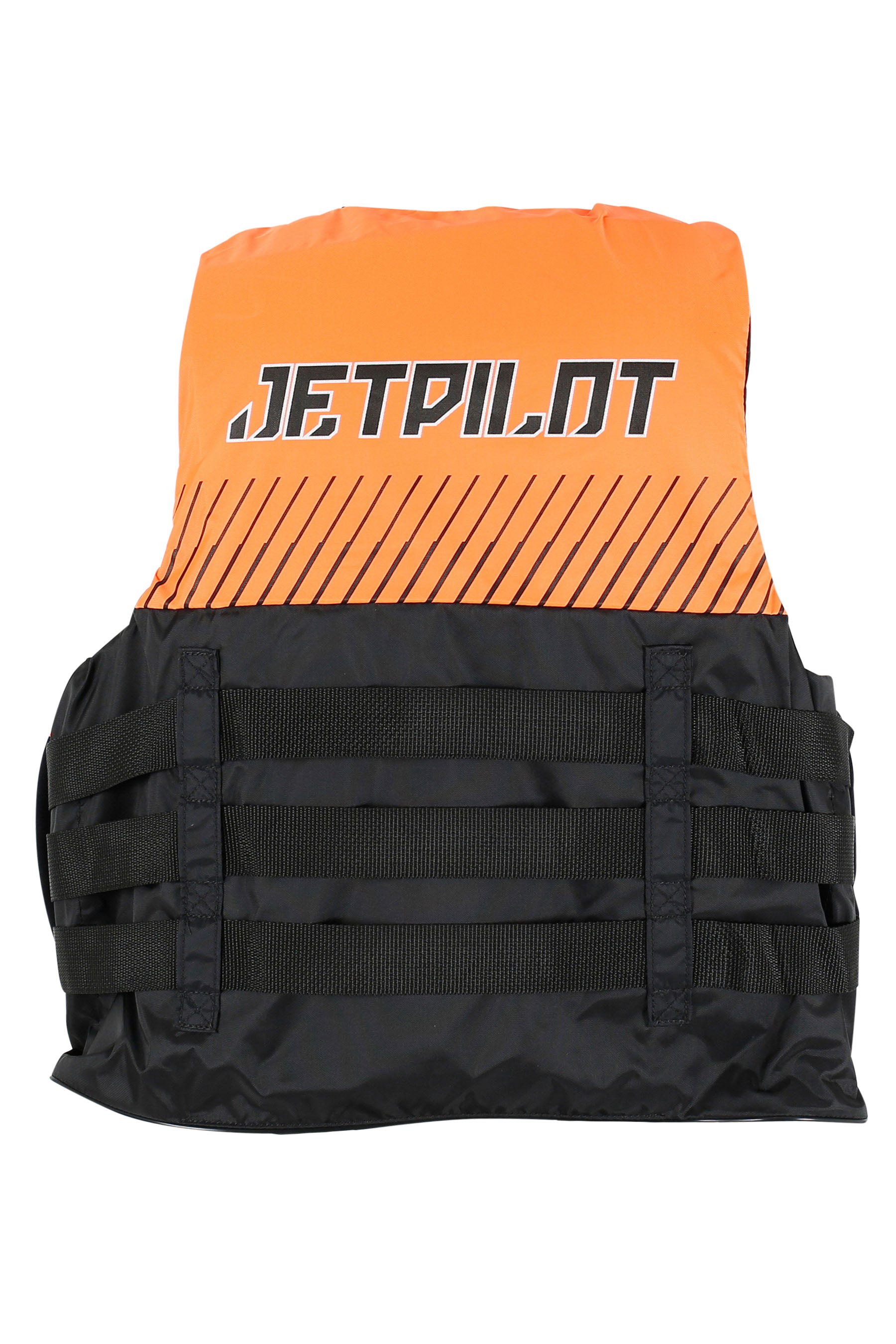 Jetpilot Helium F/E Mens Nylon Life Jacket - Black/Orange