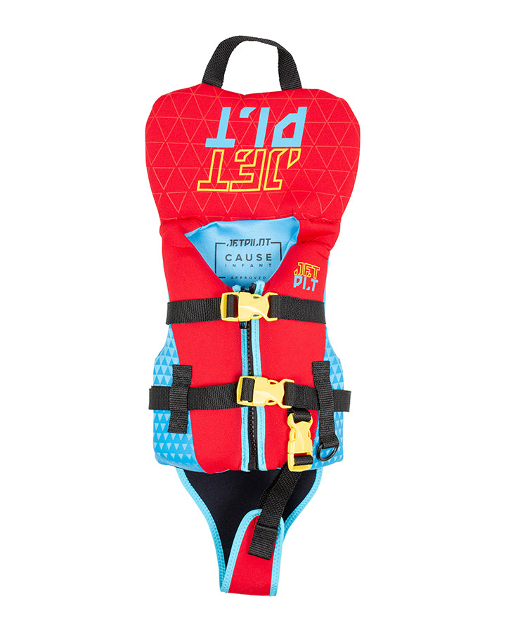 Jetpilot Youth Cause F/E Baby Life Jacket Red