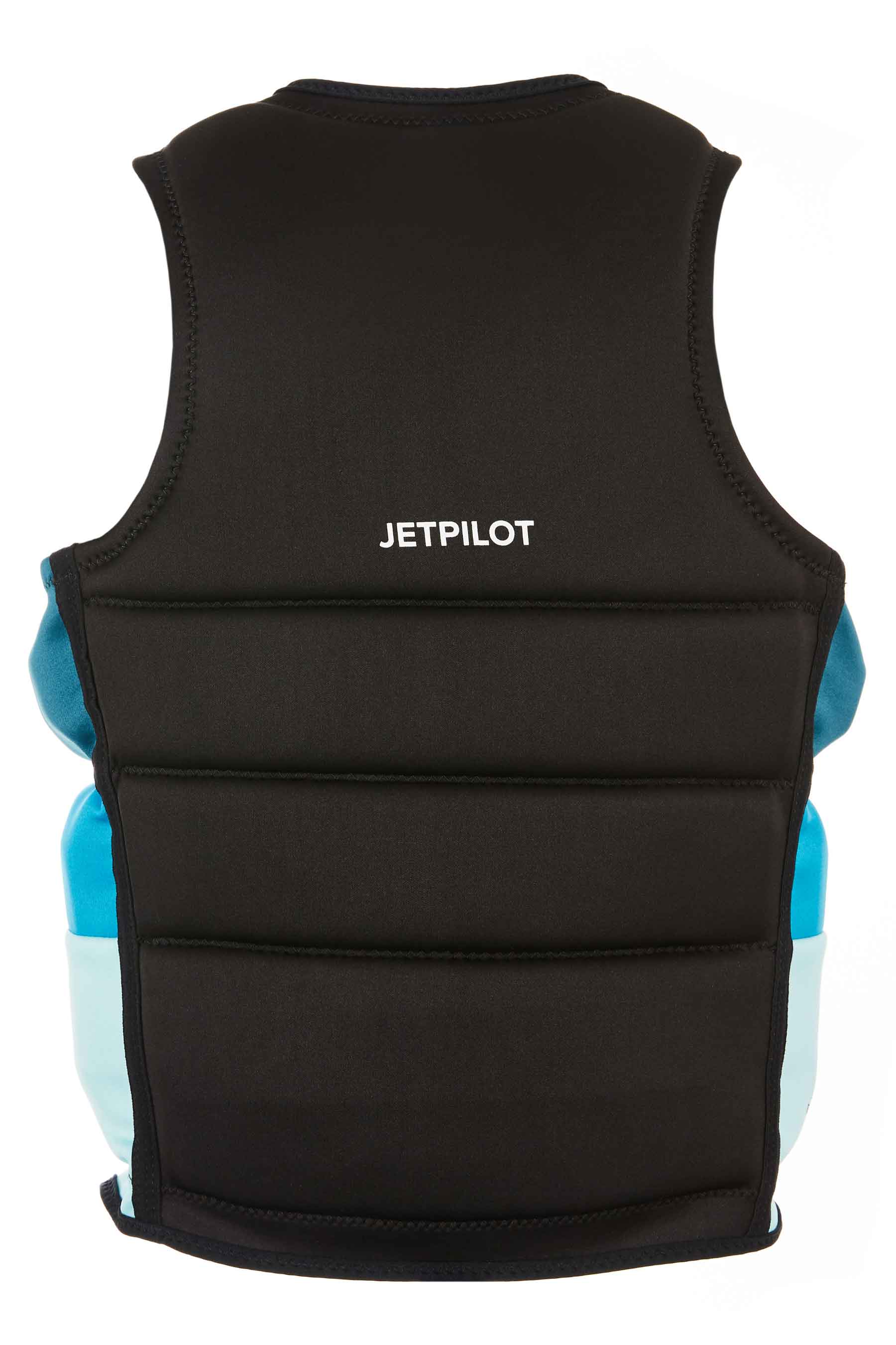 Jetpilot X1 Boys Youth Neo Vest - Black Back