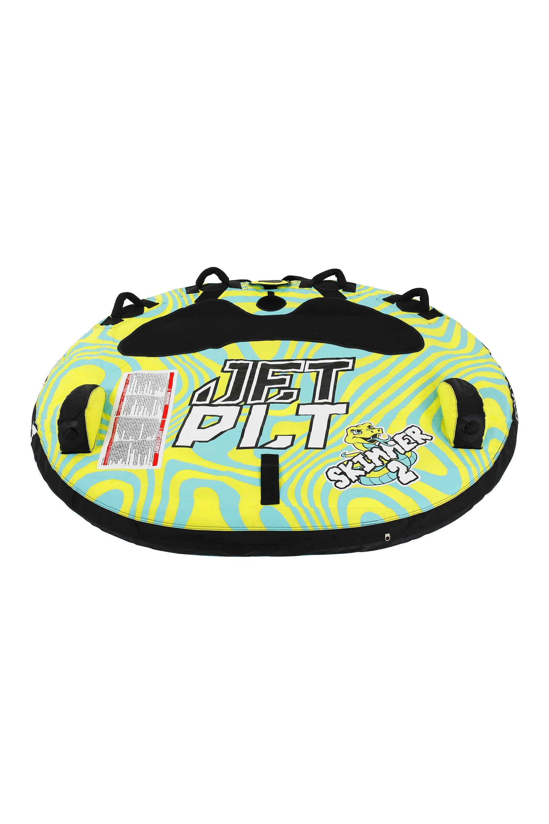 Jetpilot Skimmer 2 Person Towable Tube - Green/Teal 4