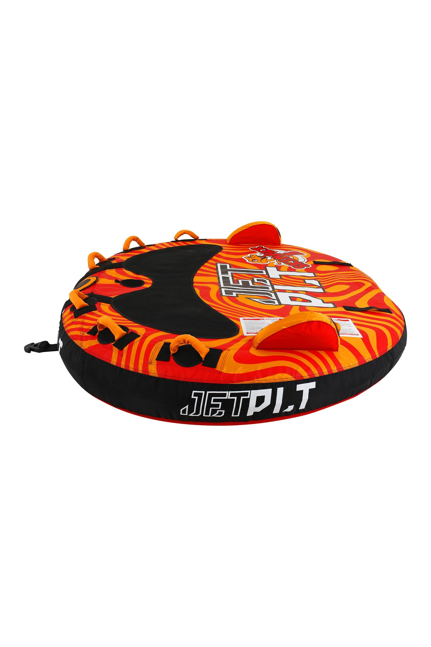 Jetpilot Skimmer 3 Person Towable Tube - Red/Orange 3