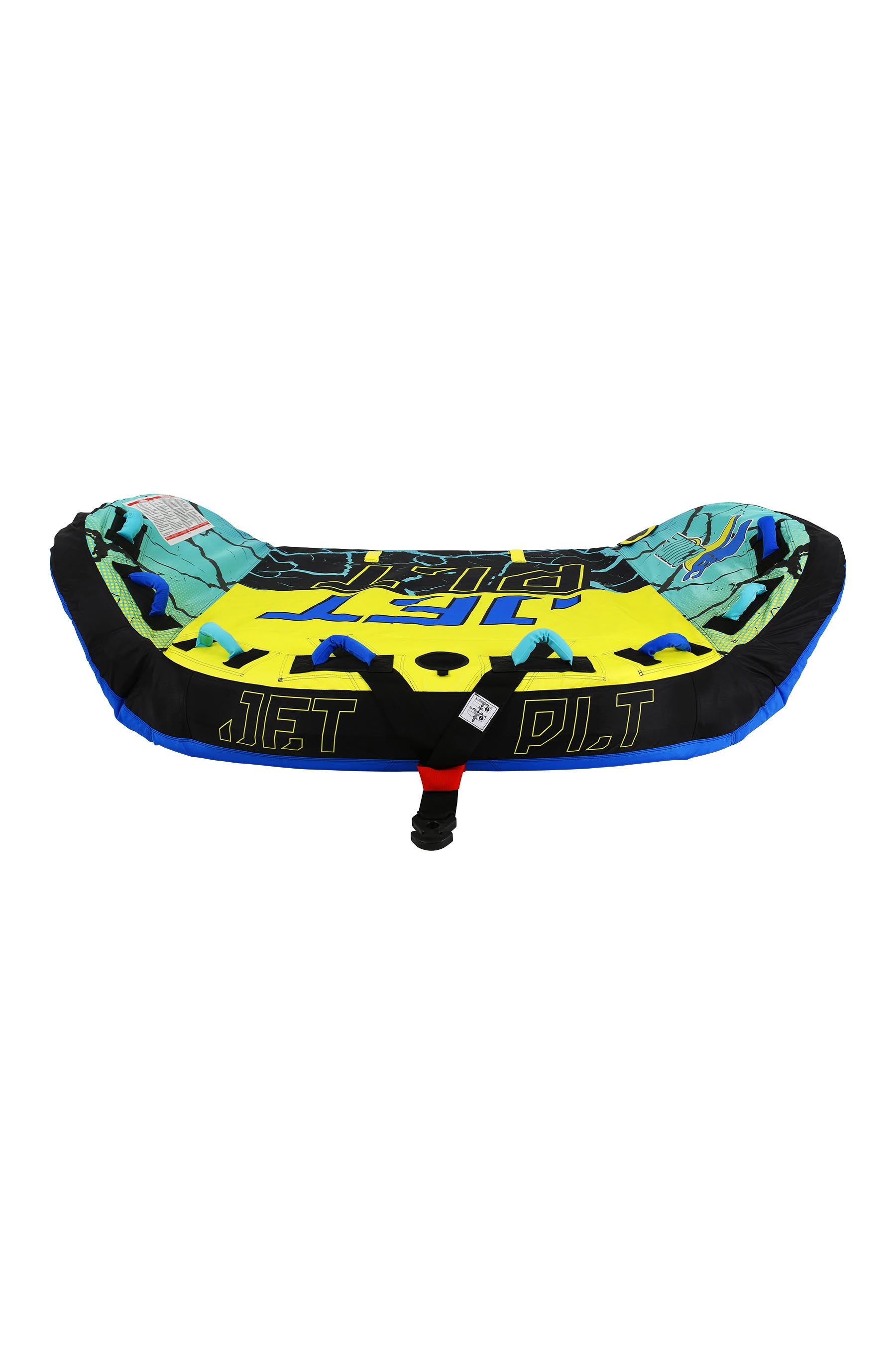 Jetpilot Wing 3 Person Towable Tube - Lime/Blue 4