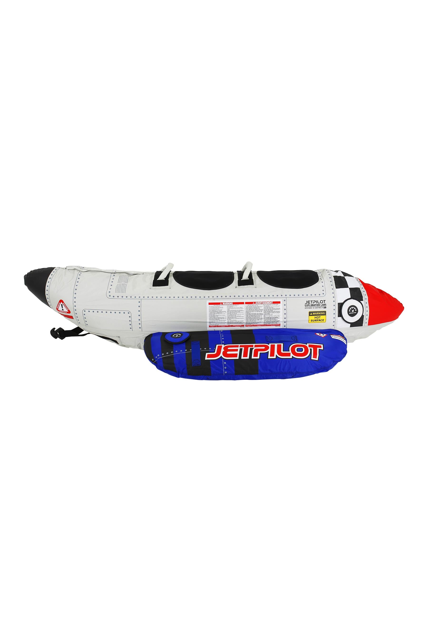 Jetpilot Blast Off 2 Person Towable Tube - Silver 2