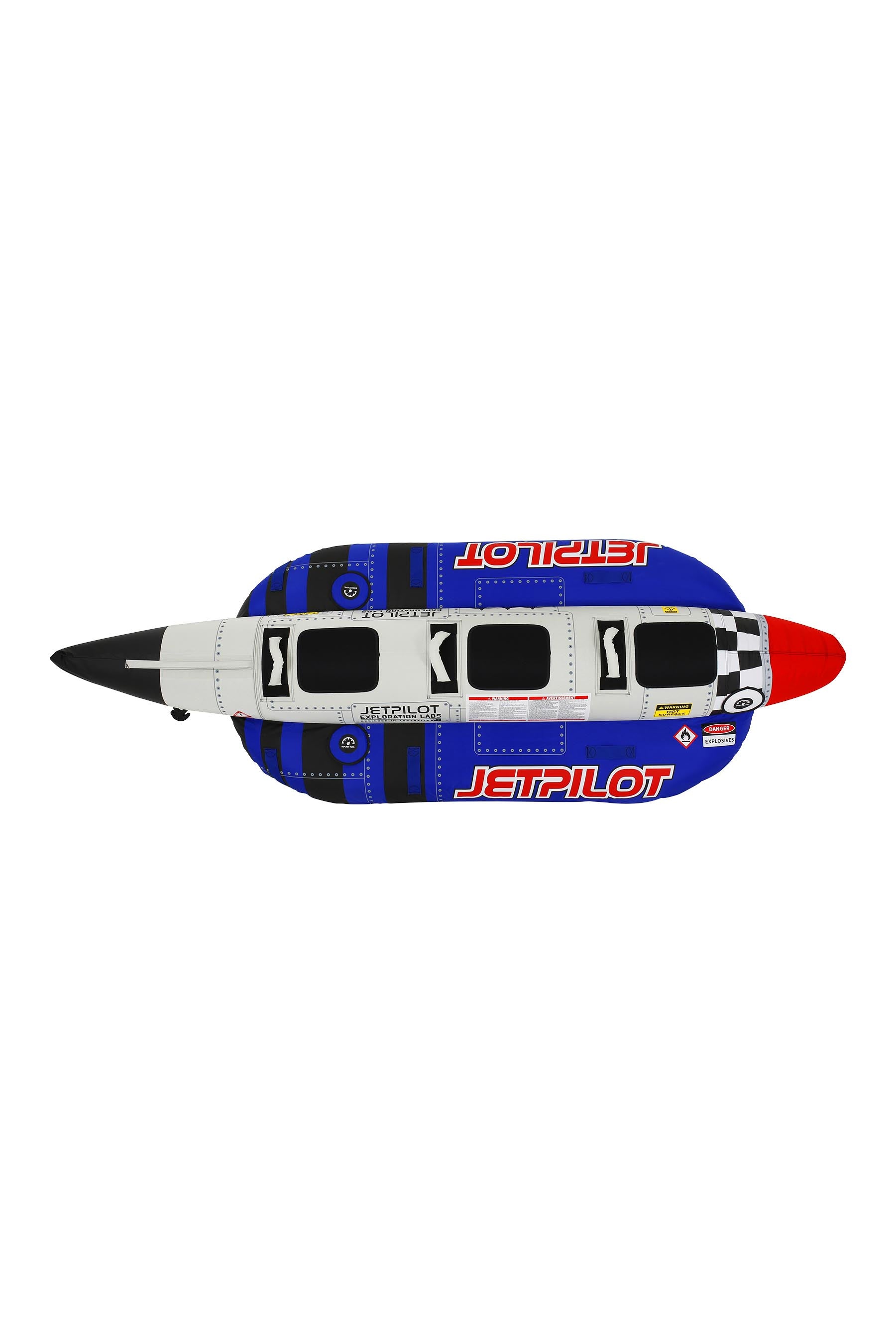 Jetpilot Blast Off 3 Person Towable Tube - Silver 3