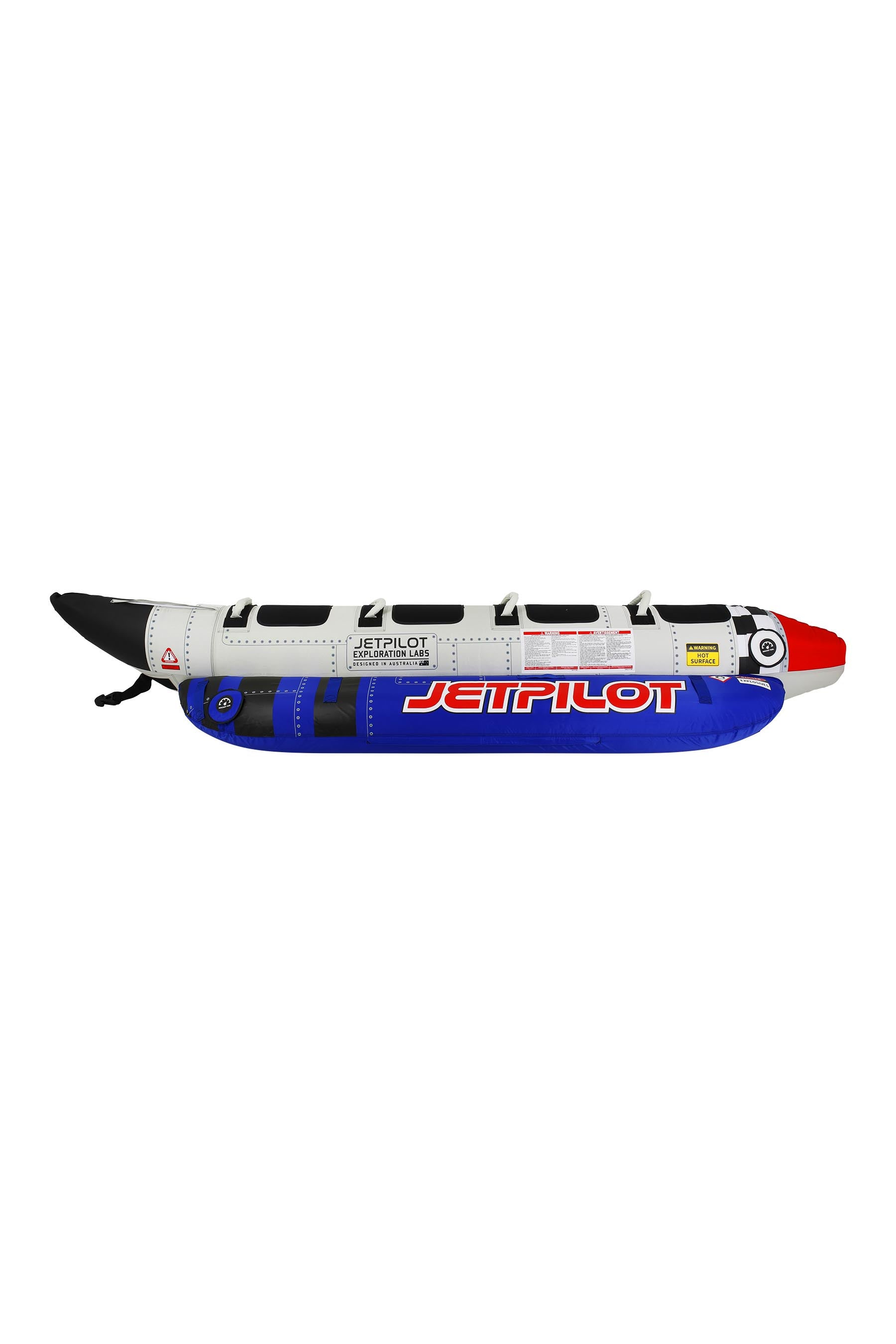 Jetpilot Blast Off 4 Person Towable Tube - Silver 2