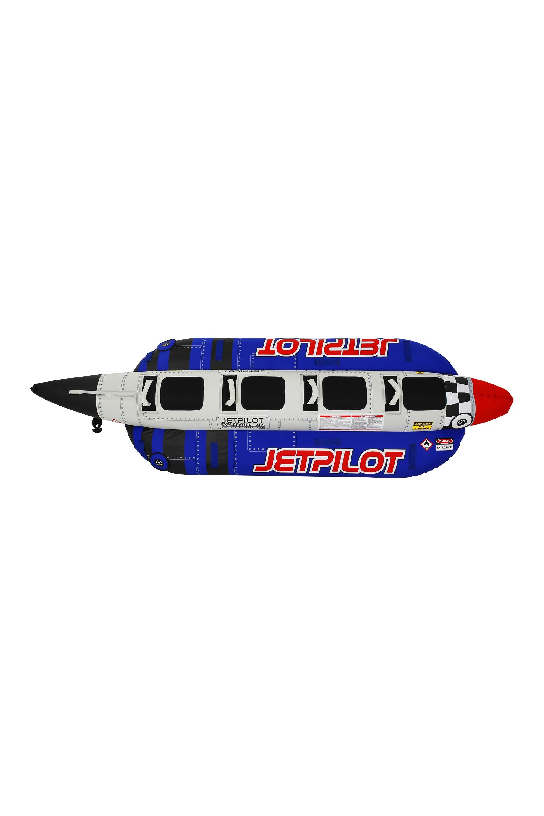 Jetpilot Blast Off 4 Person Towable Tube - Silver 4