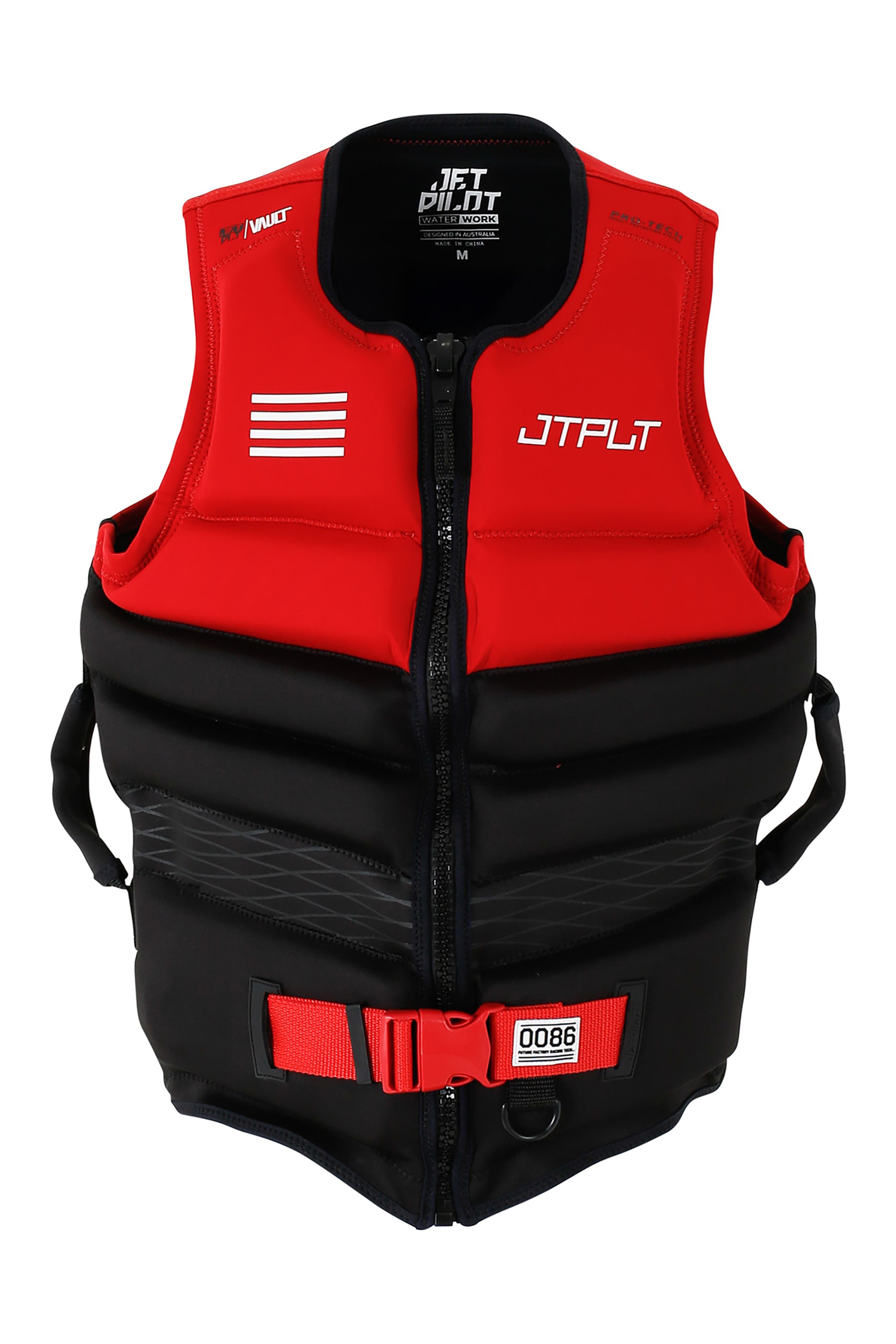 Jetpilot Vault Hyperflex Life Jacket - Red L50/Black