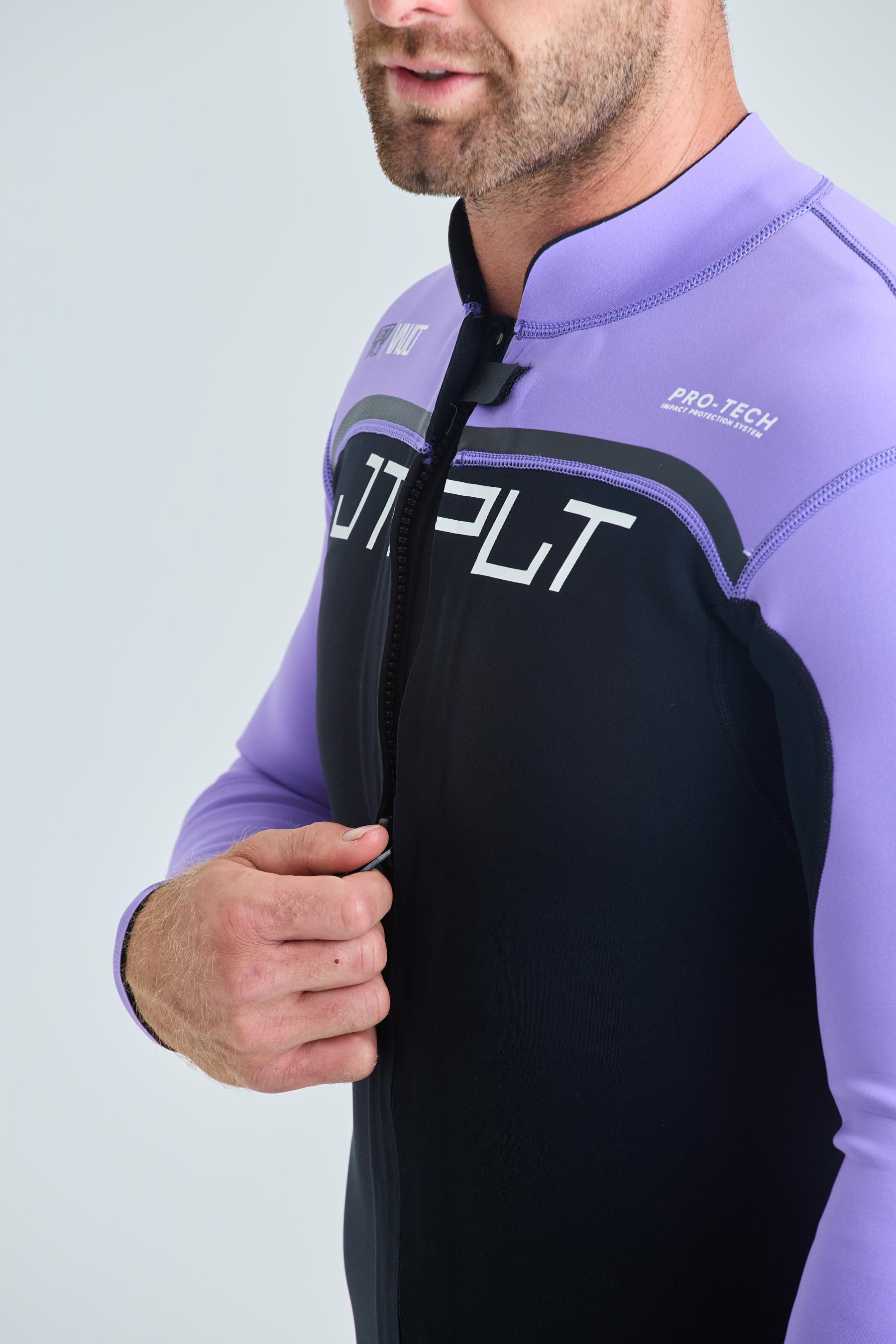 JA24156 Jetpilot Rx Vault Mens Race Jacket - Purple 5