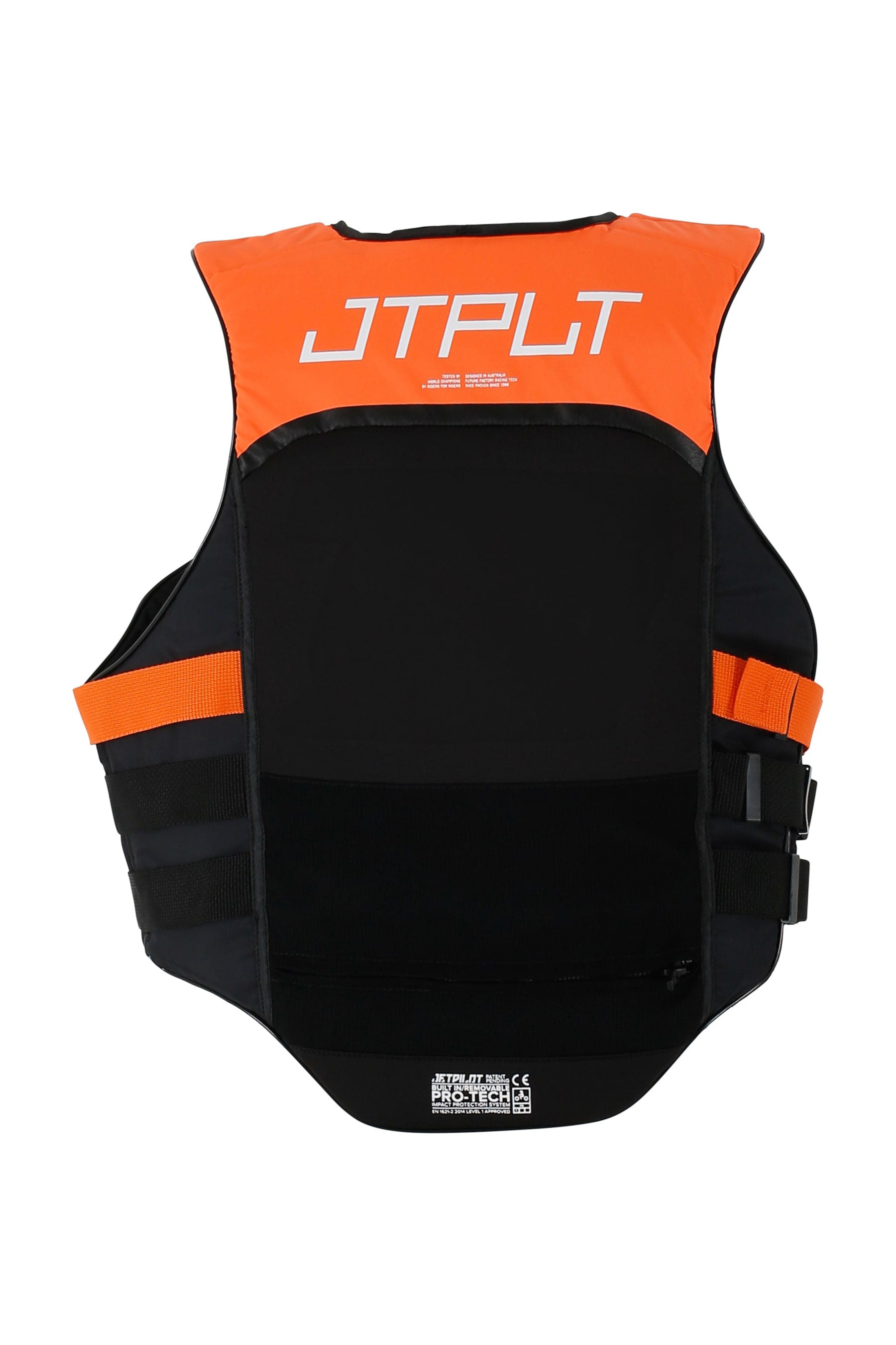 Jetpilot Rx Vault Protech Side Entry Life Jacket - Char/Orange 2