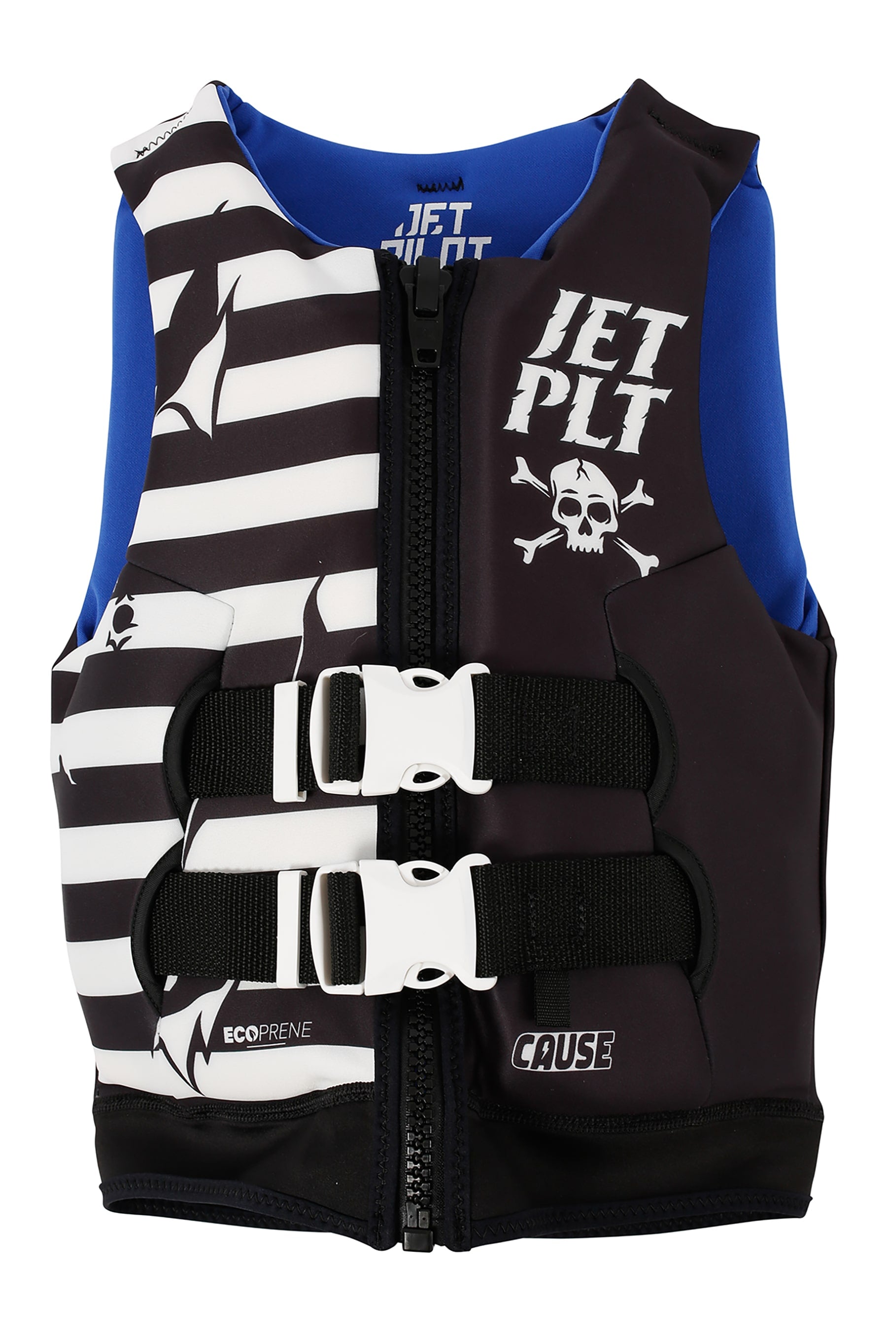 Jetpilot Cause Kids Life Jacket - Pirate Black