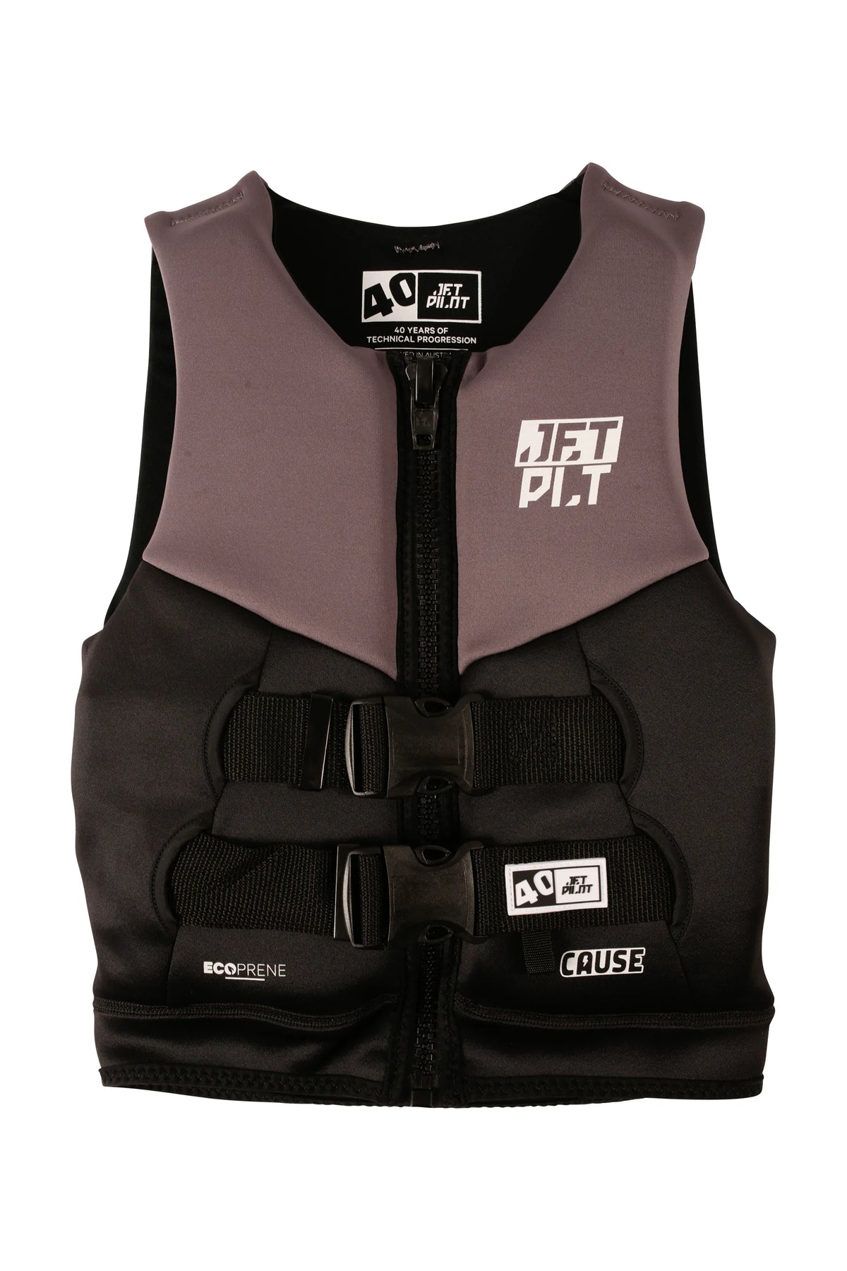 Jetpilot The Cause Kids Life Jacket - Charcoal