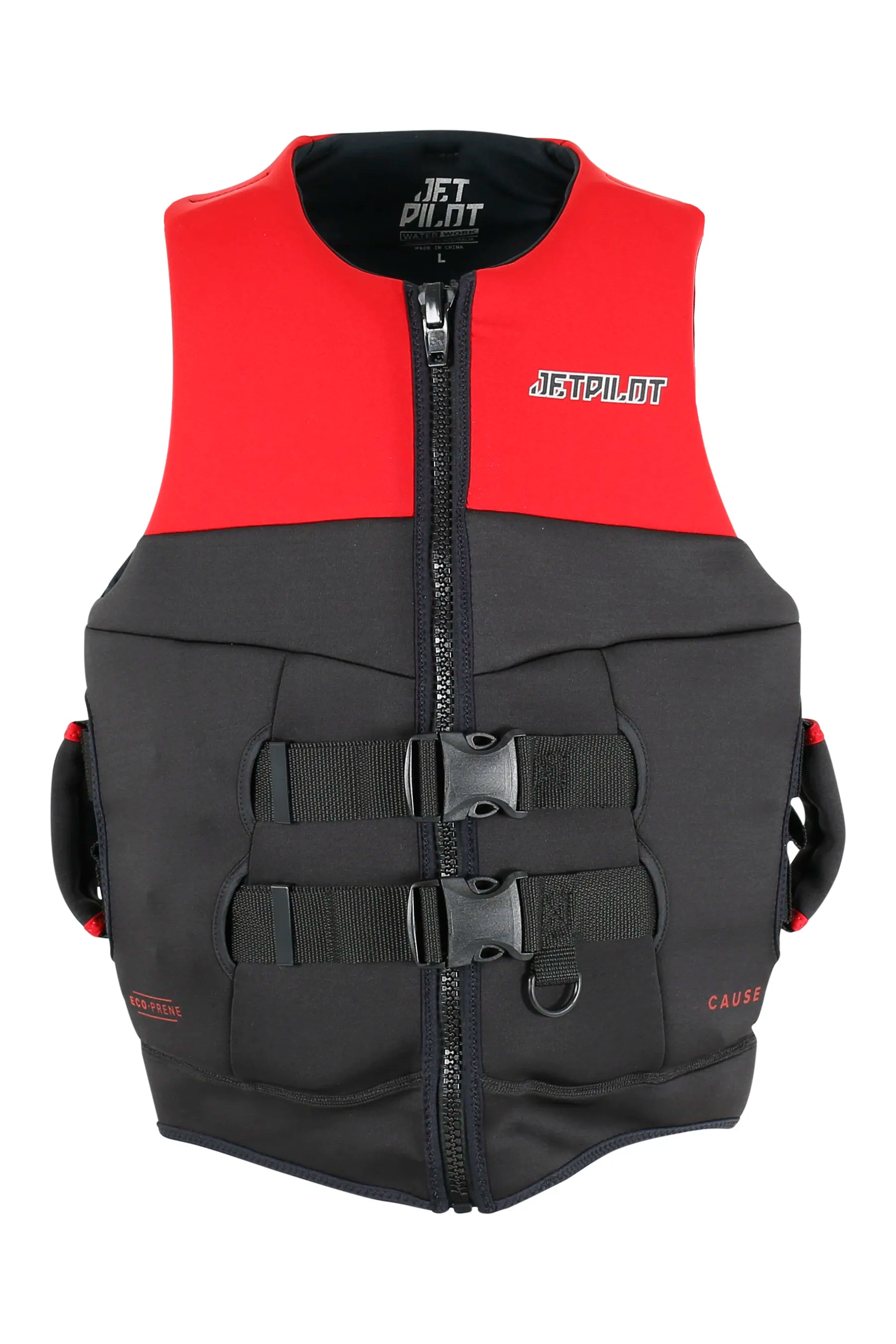 Jetpilot Cause Mens S-Grip Life Jacket - Red