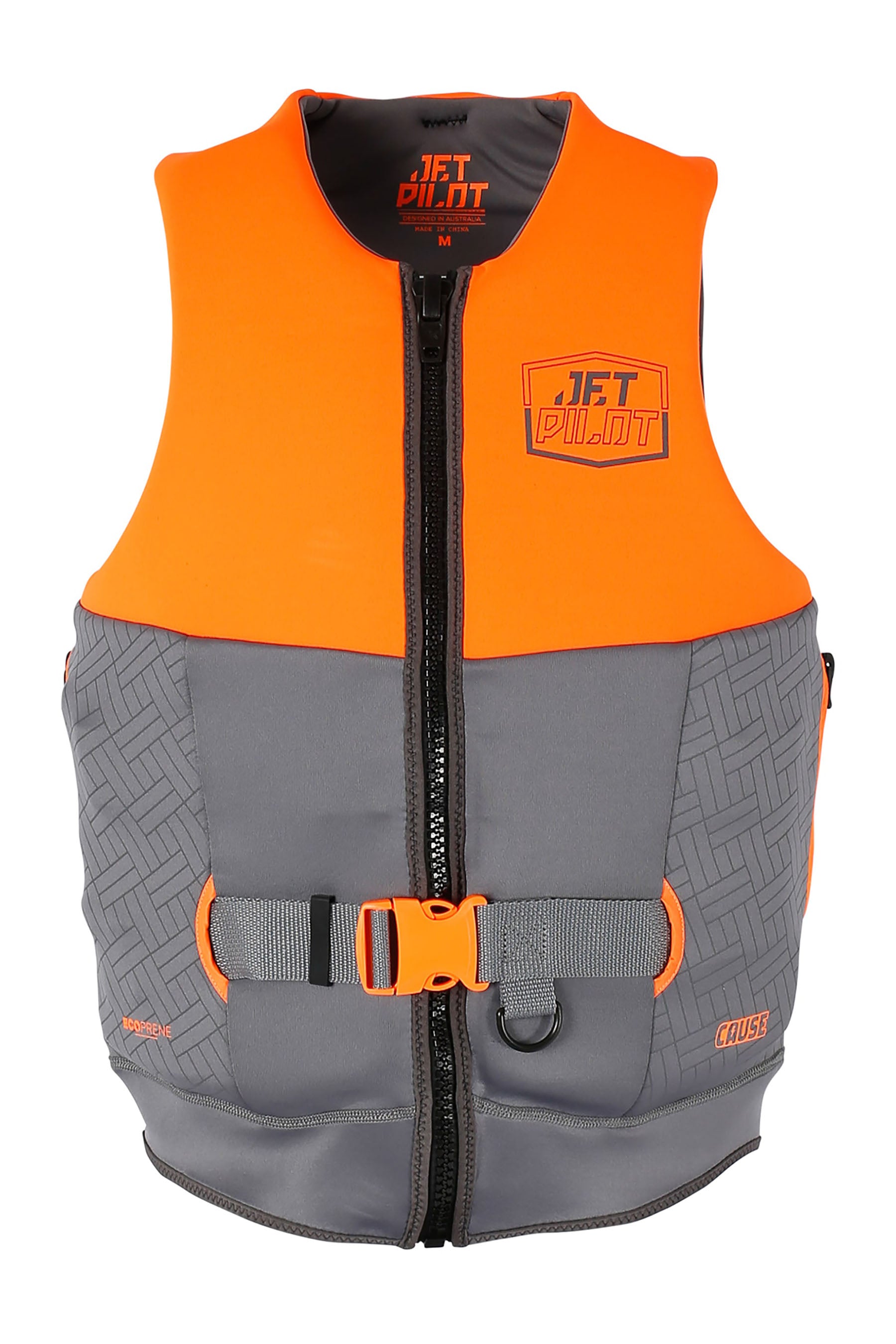 Jetpilot Cause Life Jacket - Charcoal/Orange L50 4