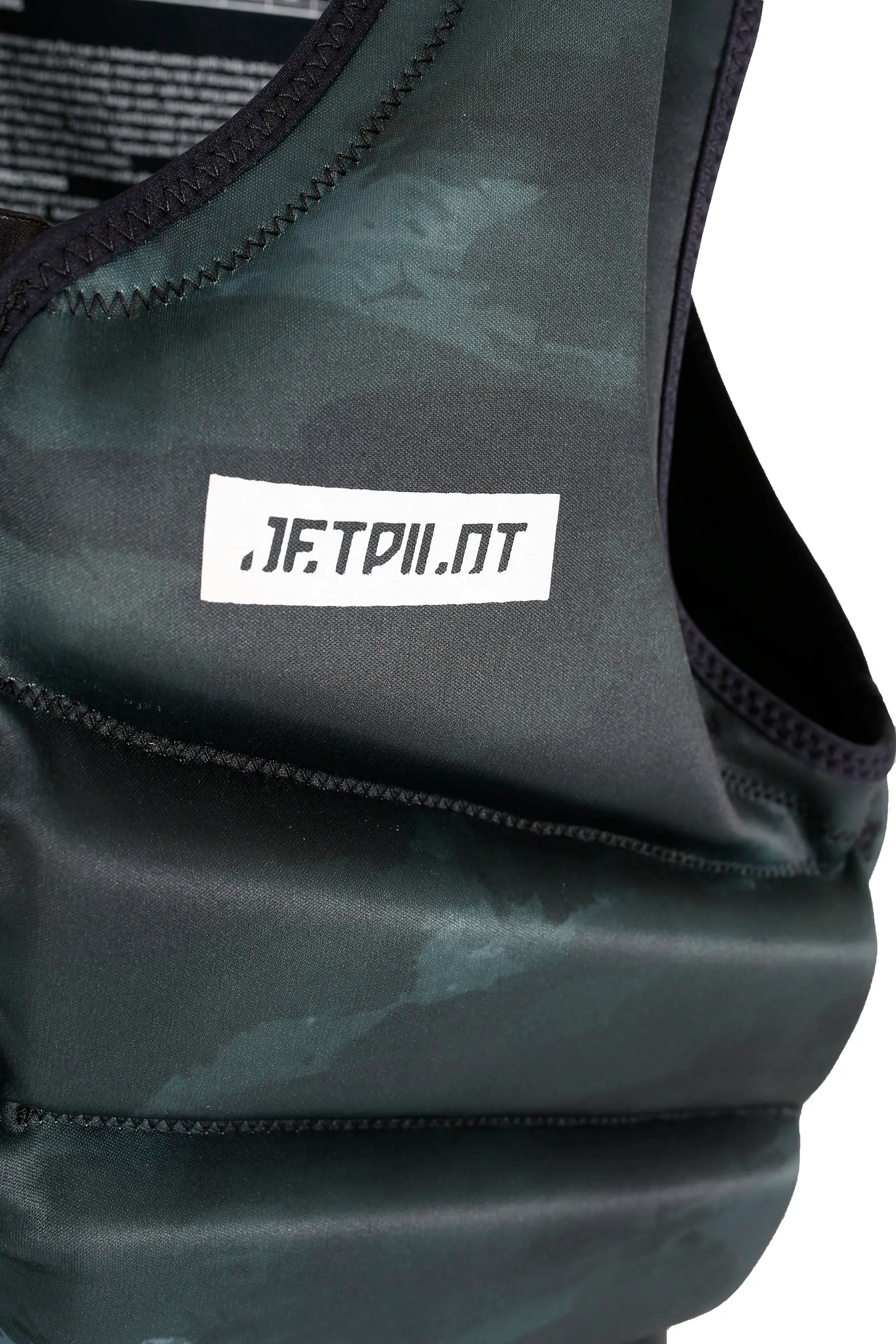 Jetpilot Freeride Mens Life Jacket - Green Camo BF 5