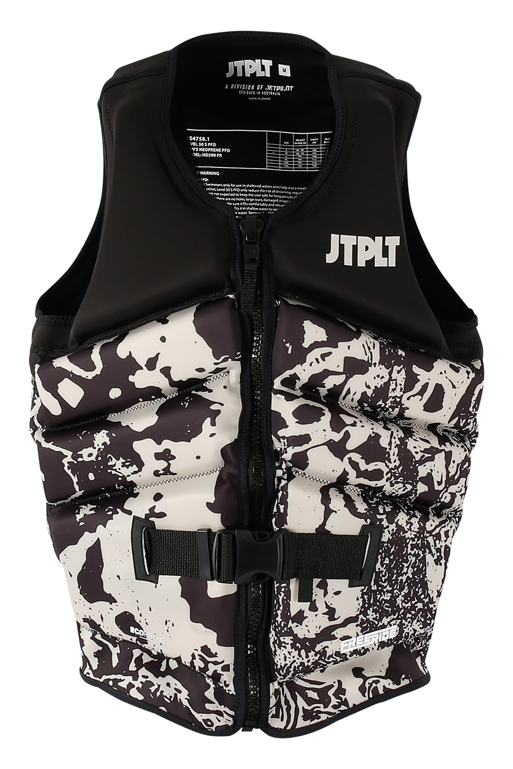 Jetpilot Freeride Life Jacket - Concrete