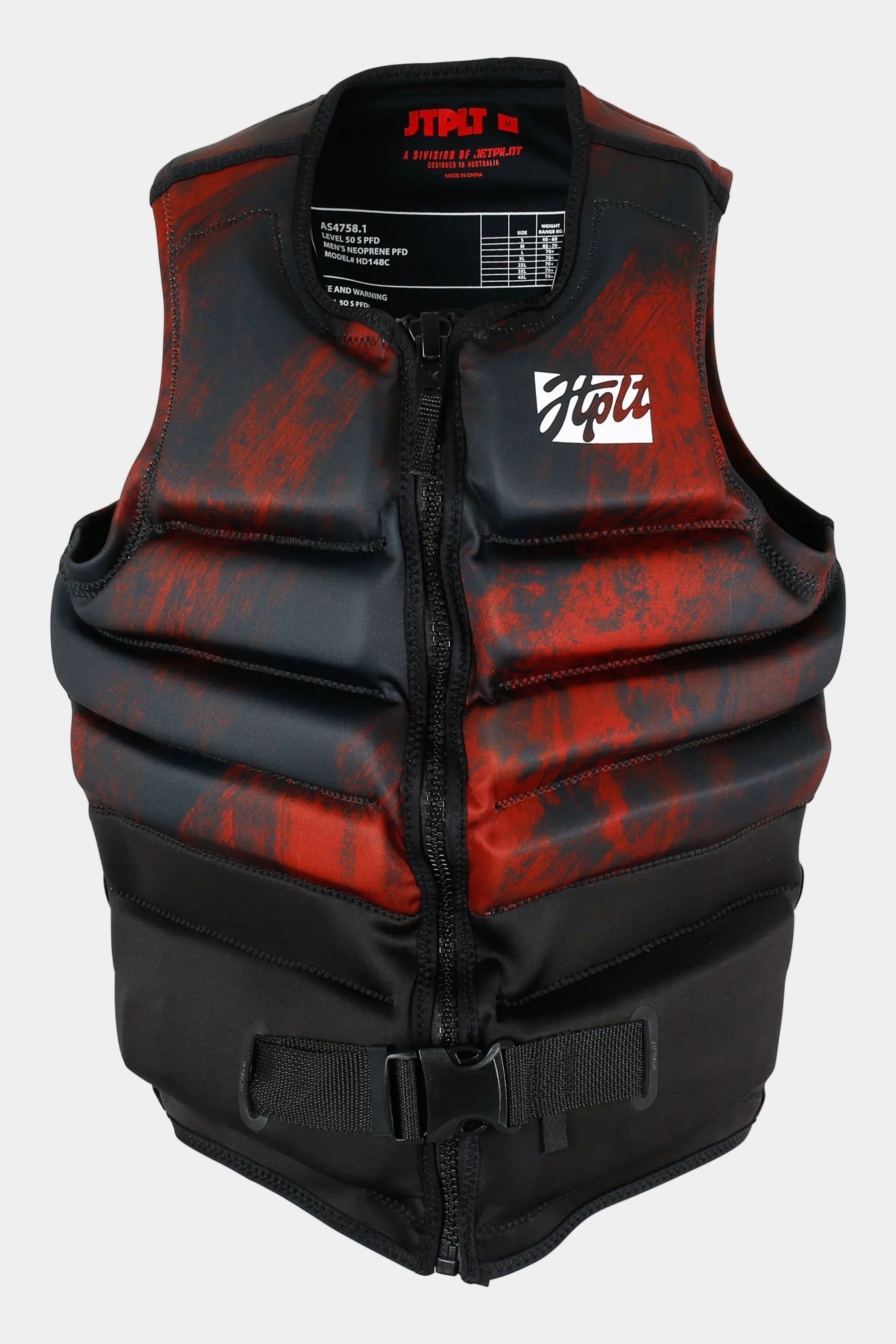 Jetpilot Phase Hyperflex Life Jacket - Red