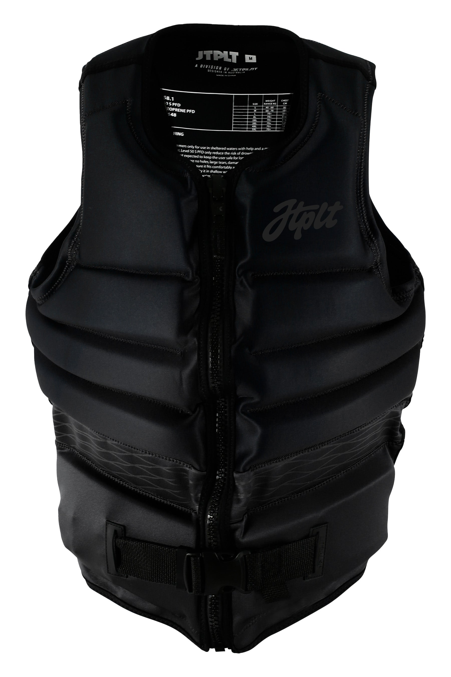 Jetpilot Phase Hyperflex Mens Life Jacket - Black