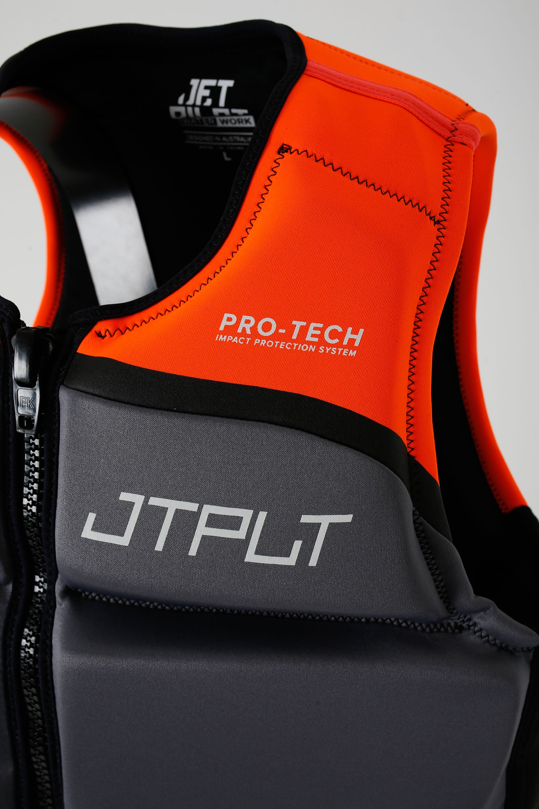 Jetpilot RX Vault Pro-Tech Life Jacket - Char/Orange