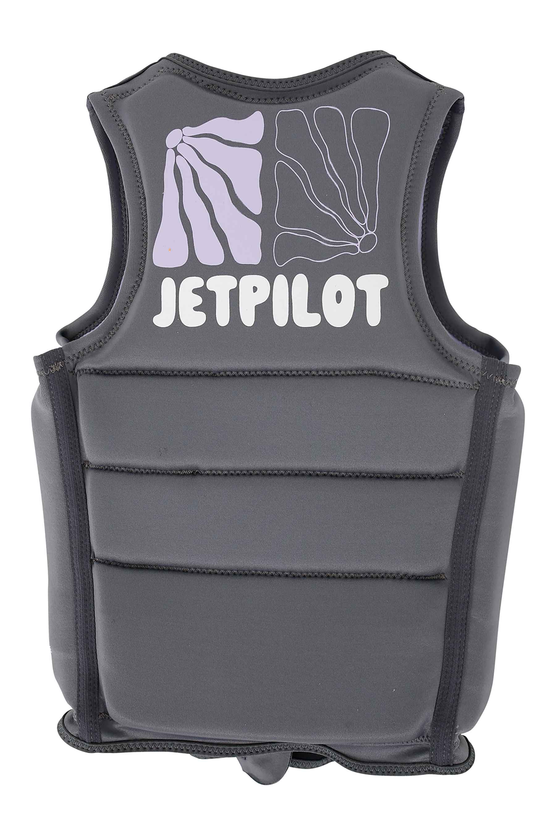 Jetpilot X1 Girls Life Jacket - Charcoal 2