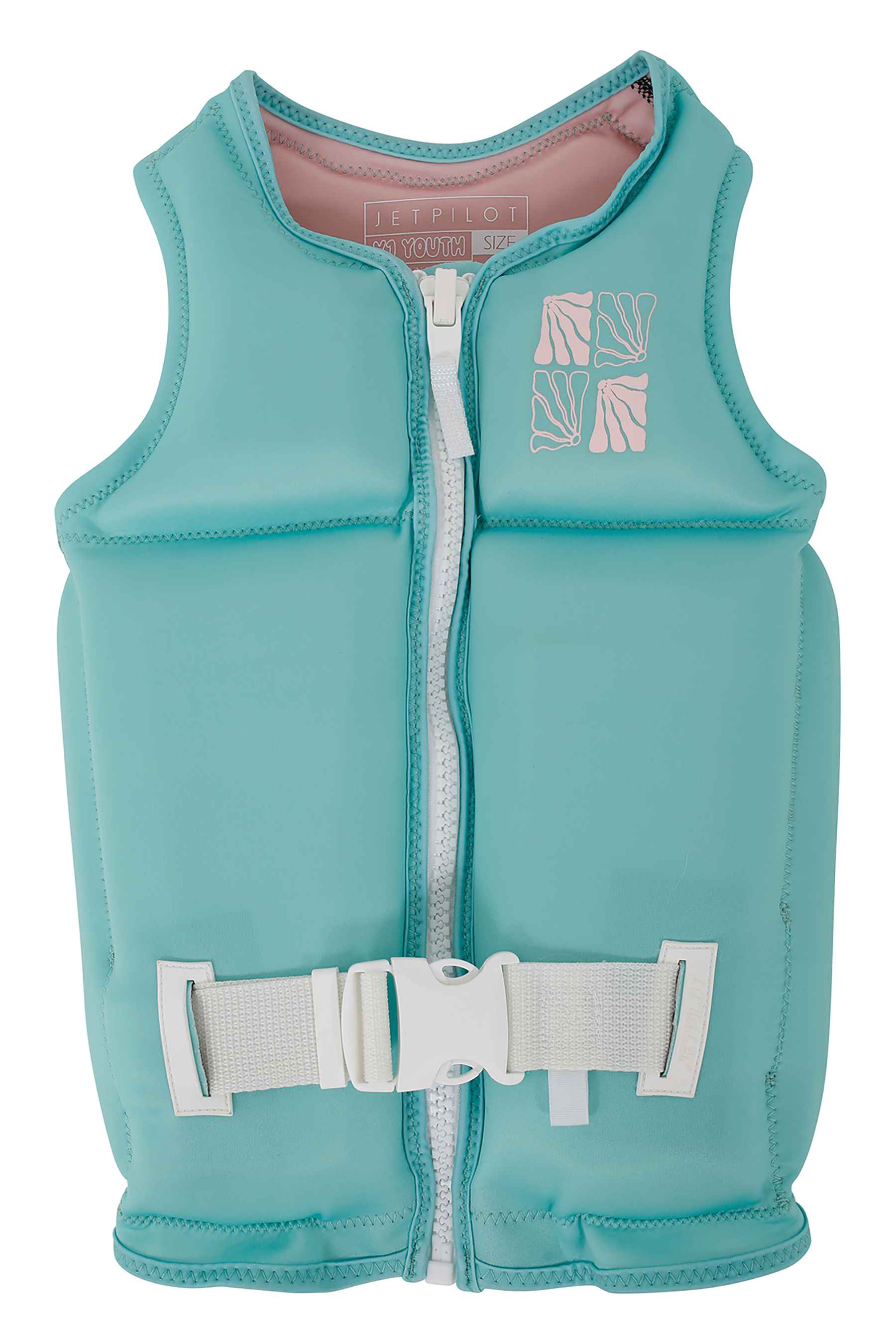 Jetpilot X1 Girls Youth Eco Vest - Teal