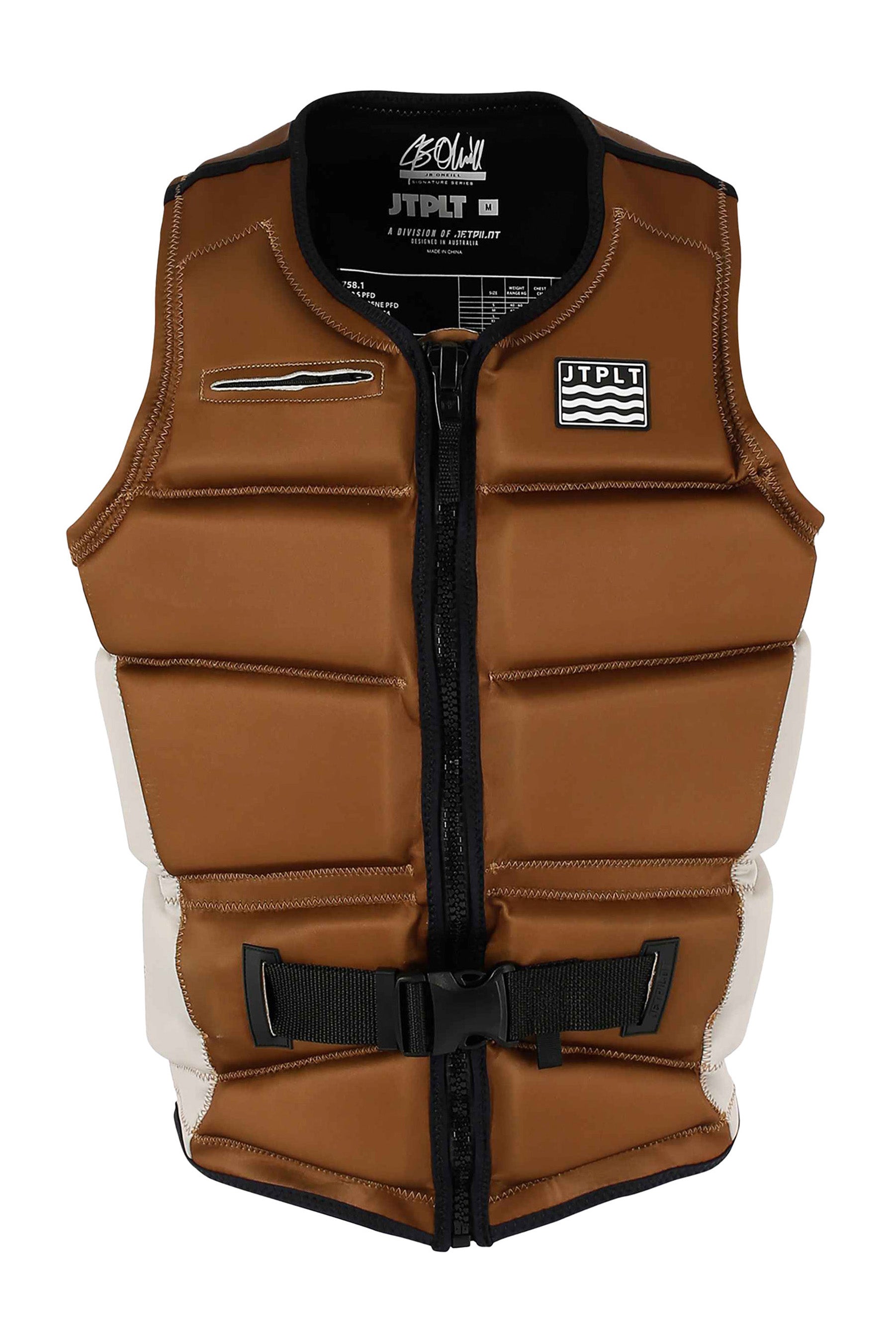 Jetpilot C4 Life Jacket - JB Oneill Signature Series - Rust