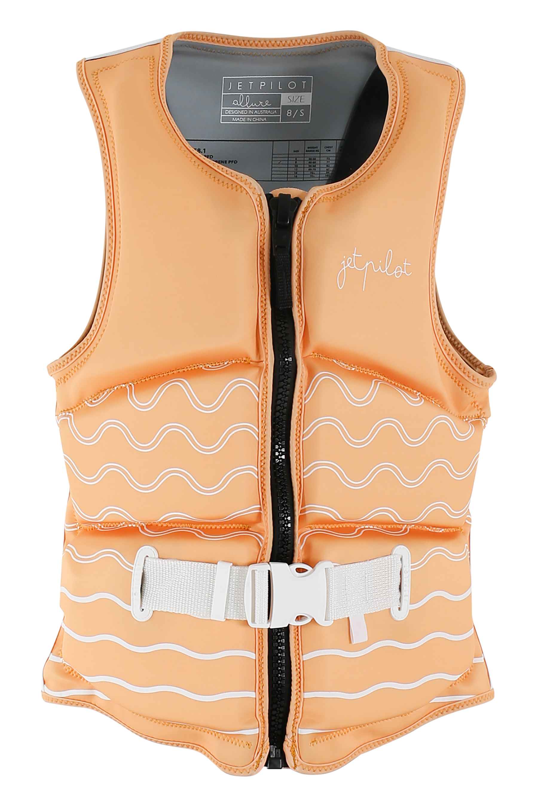 Jetpilot Allure Ladies Life Jacket - Apricot