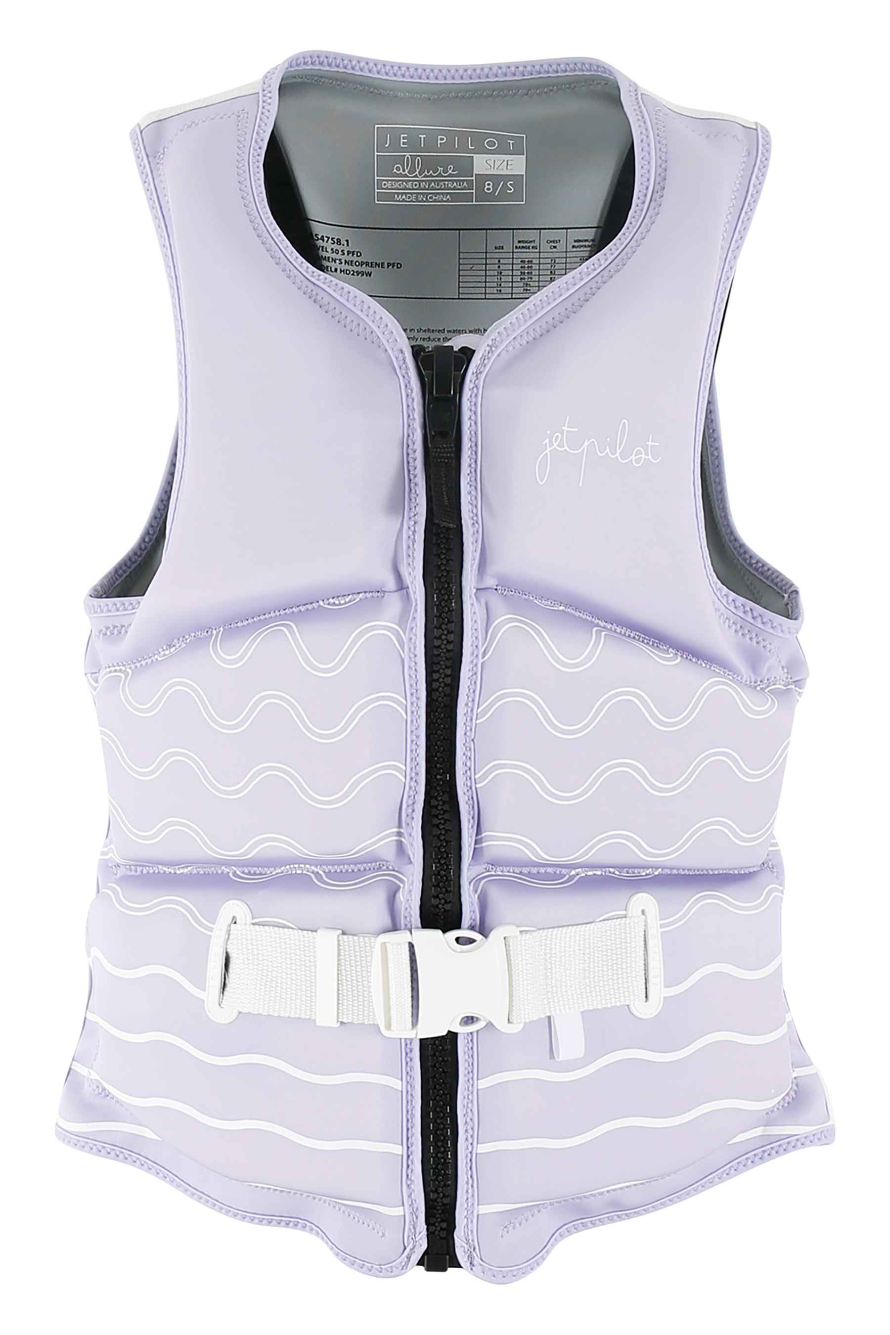 Jetpilot Allure Ladies Life Jacket - Lavender