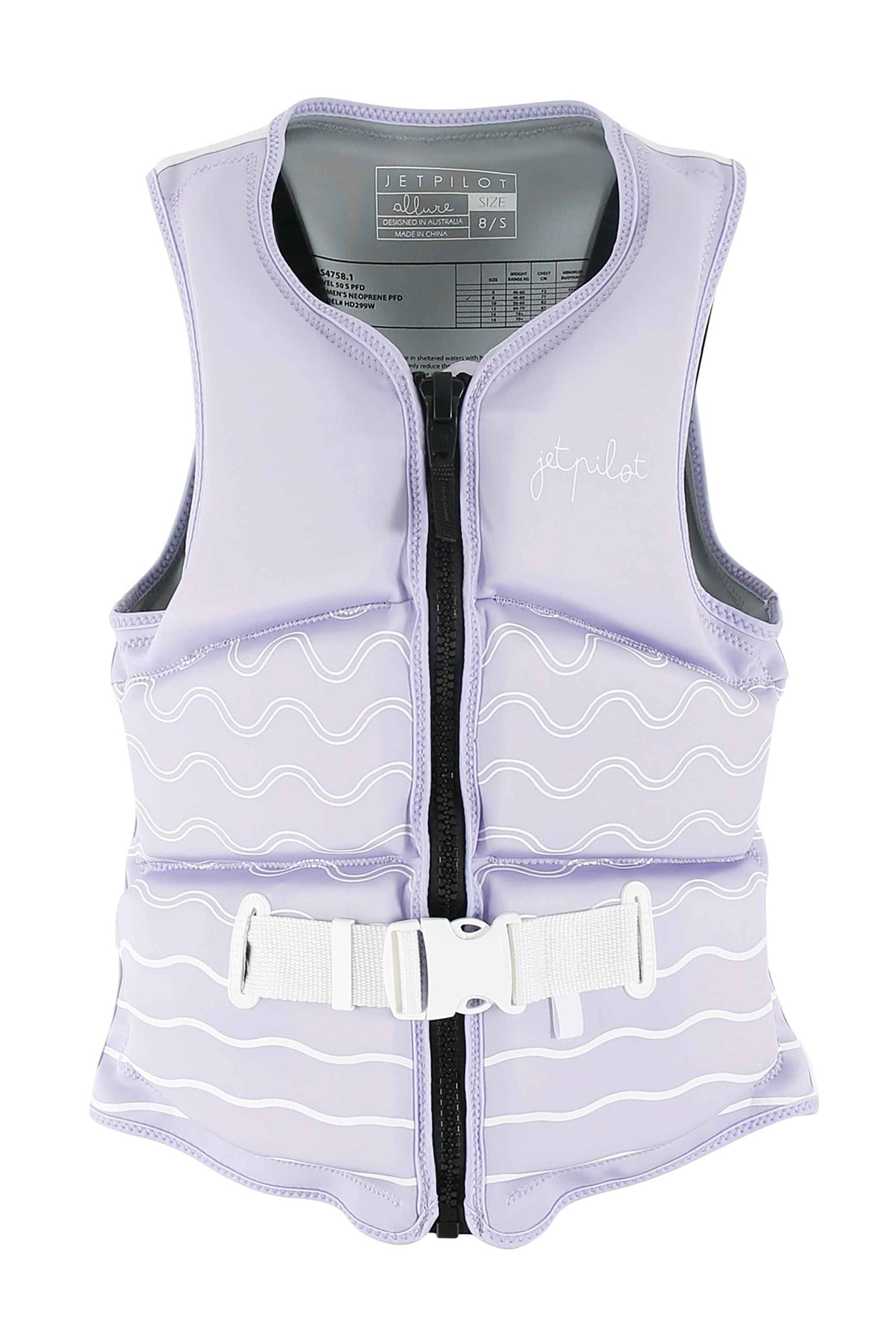 Jetpilot Allure Ladies Life Jacket - Lavender