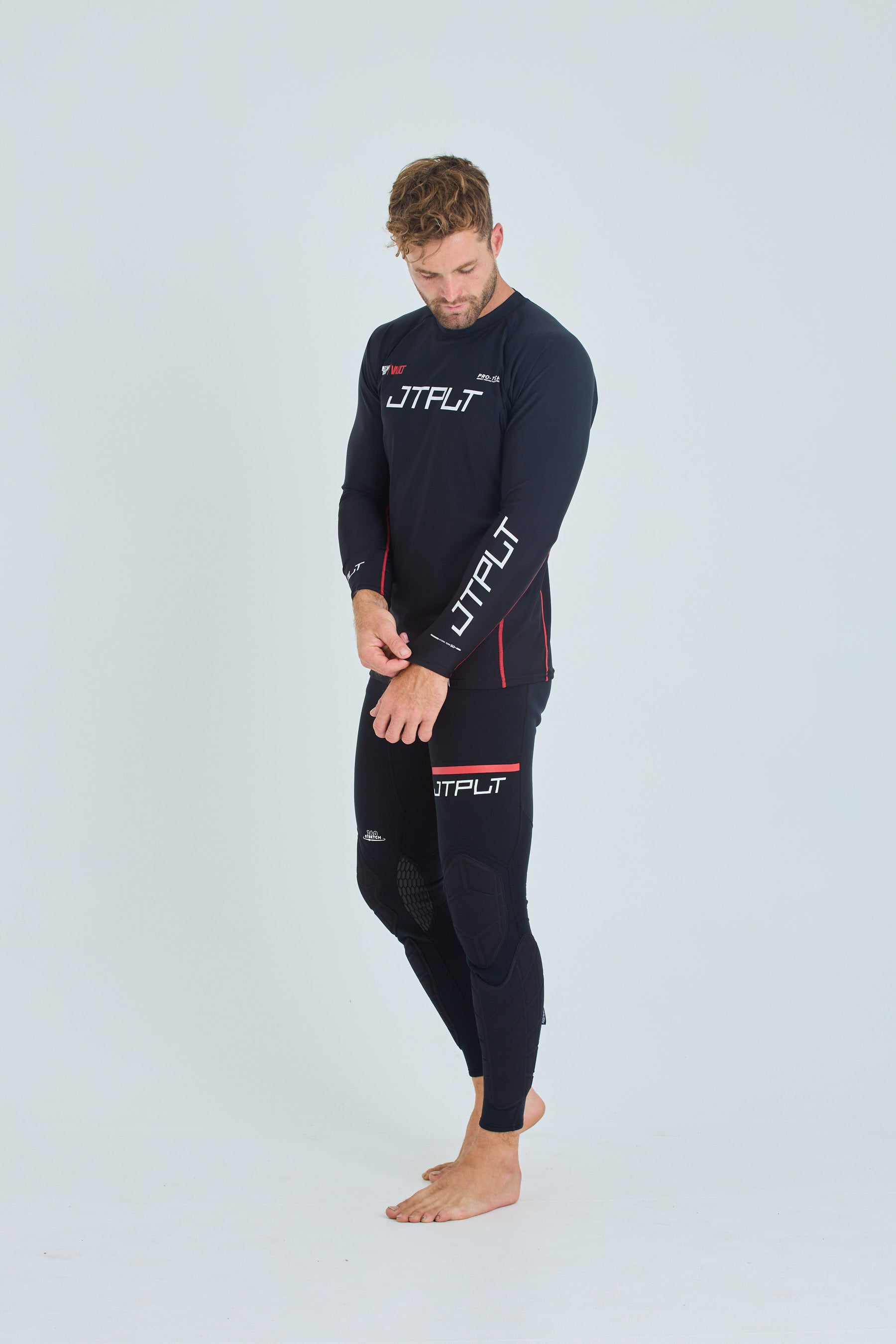 Jetpilot Rx Vault LS Mens Rashie - Black 2