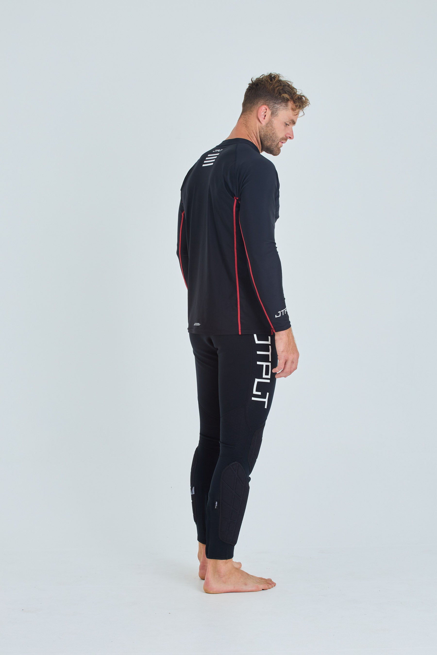 Jetpilot Rx Vault LS Mens Rashie - Black 4