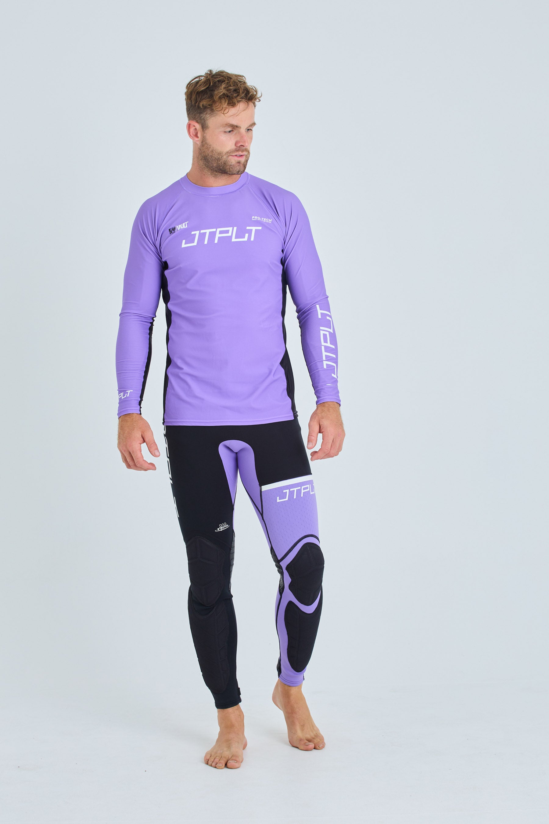 Jetpilot Rx Vault LS Mens Rashie - Purple 1