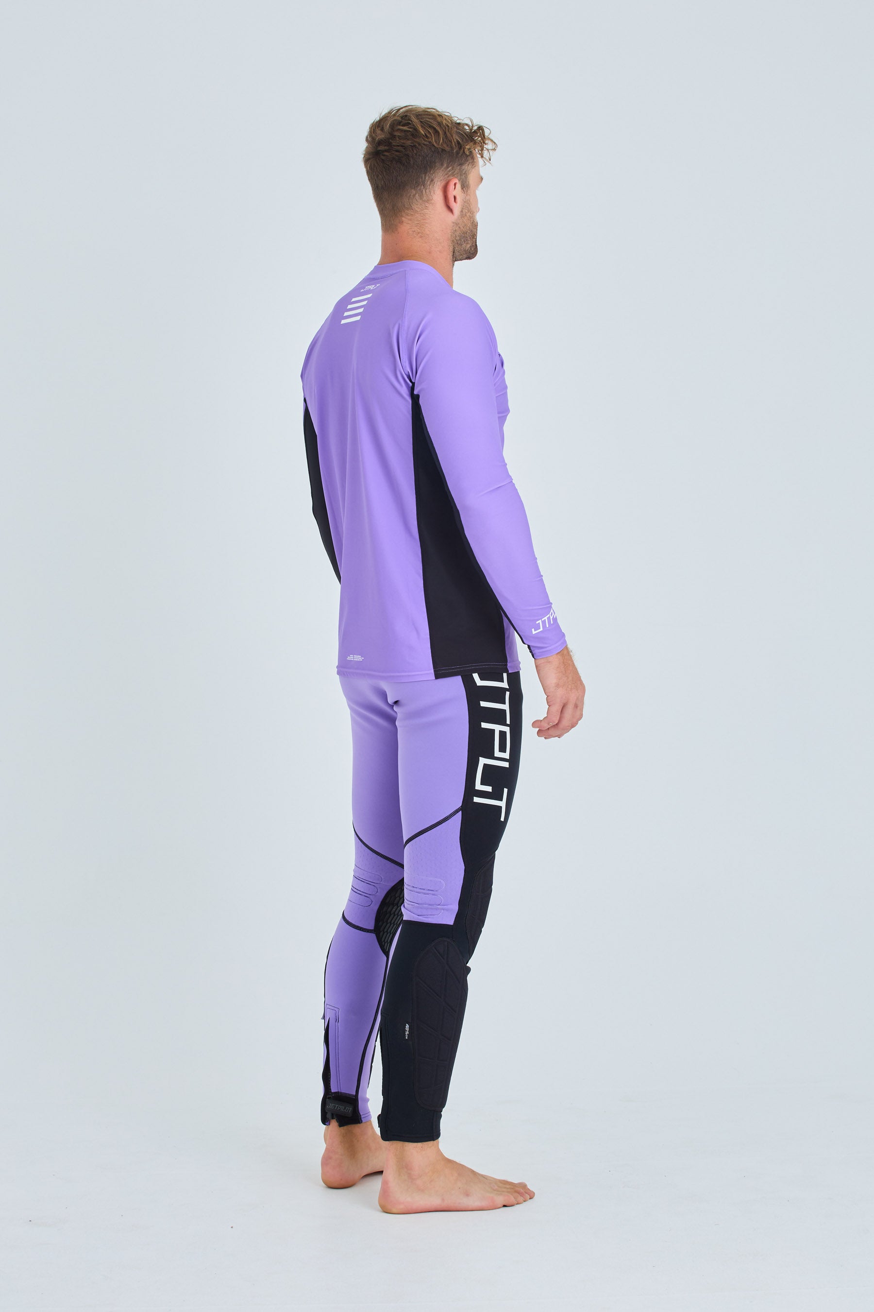 Jetpilot Rx Vault LS Mens Rashie - Purple 4