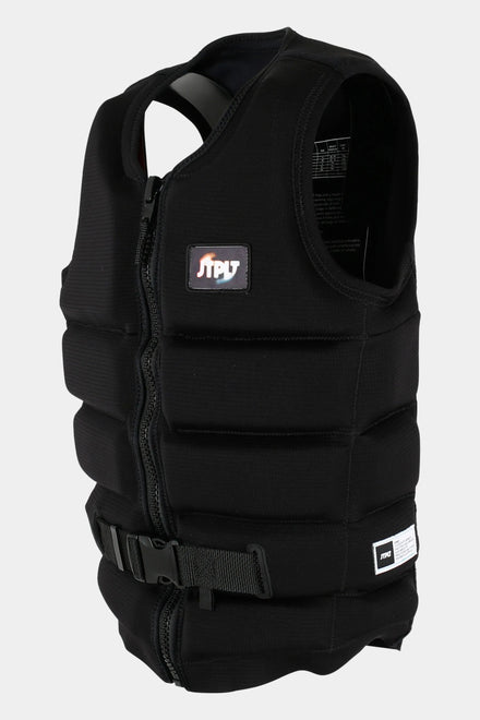 Jetpilot X1 Life Jacket - Felix Georgii Signature Series - Black with visible branding on a white background