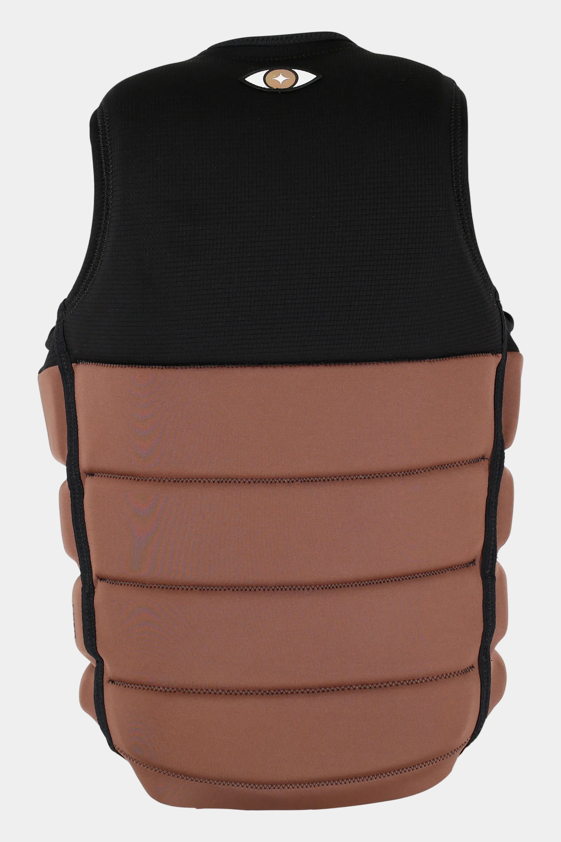 Jetpilot X1 Life Jacket - Felix Georgii Signature Series - Black/Brown on a white background
