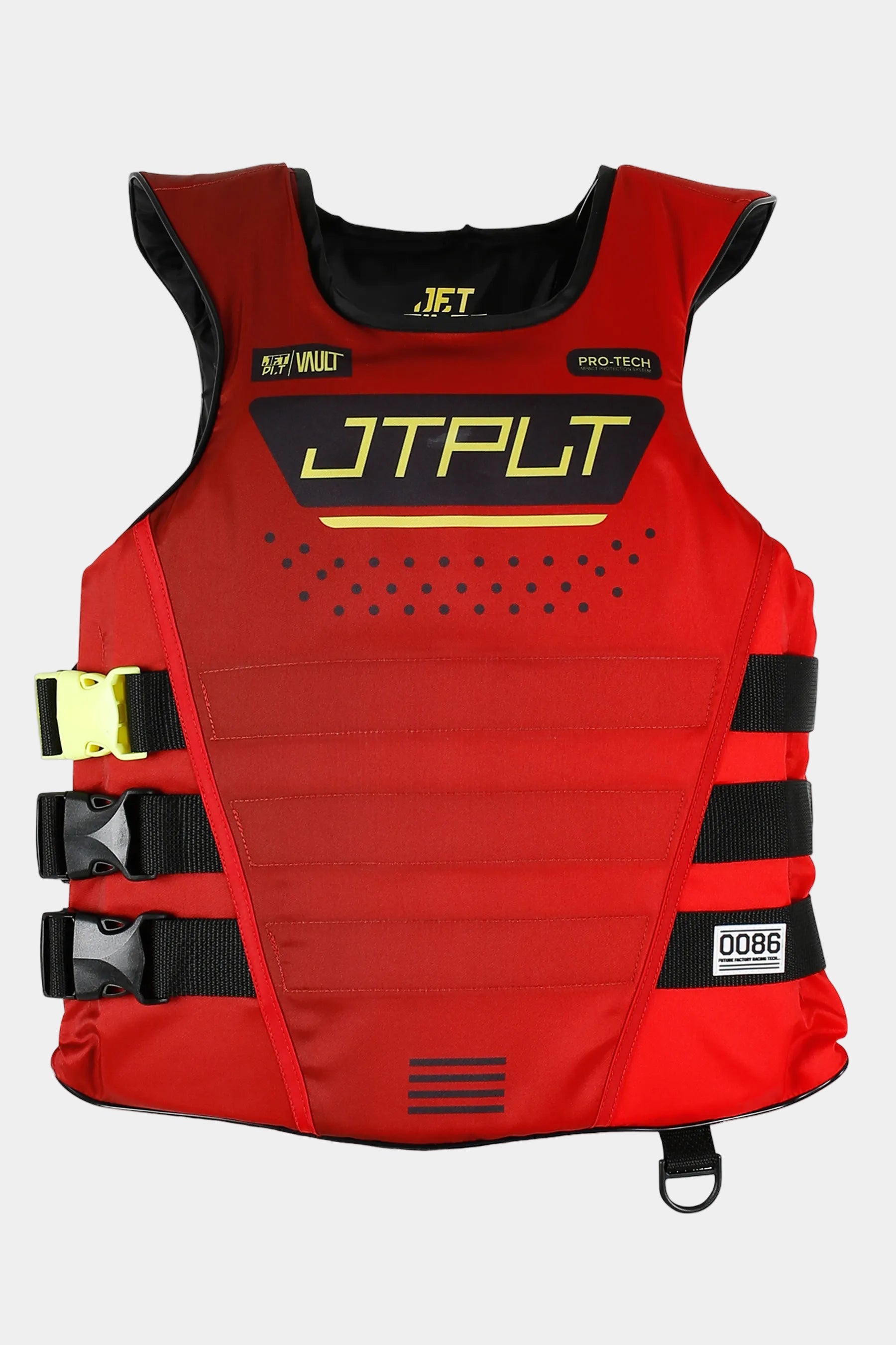 Jetpilot Vault Protech Side Entry Life Jacket - Red