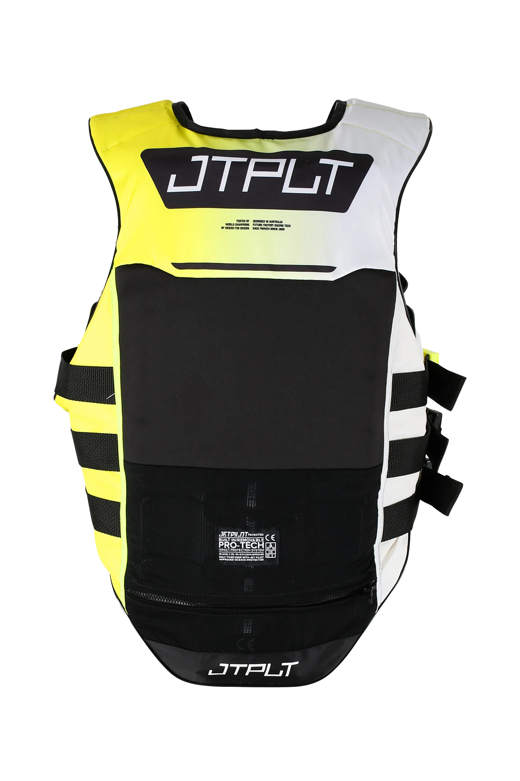 Jetpilot Vault Pro-Tech Side Entry Life Jacket - Yellow