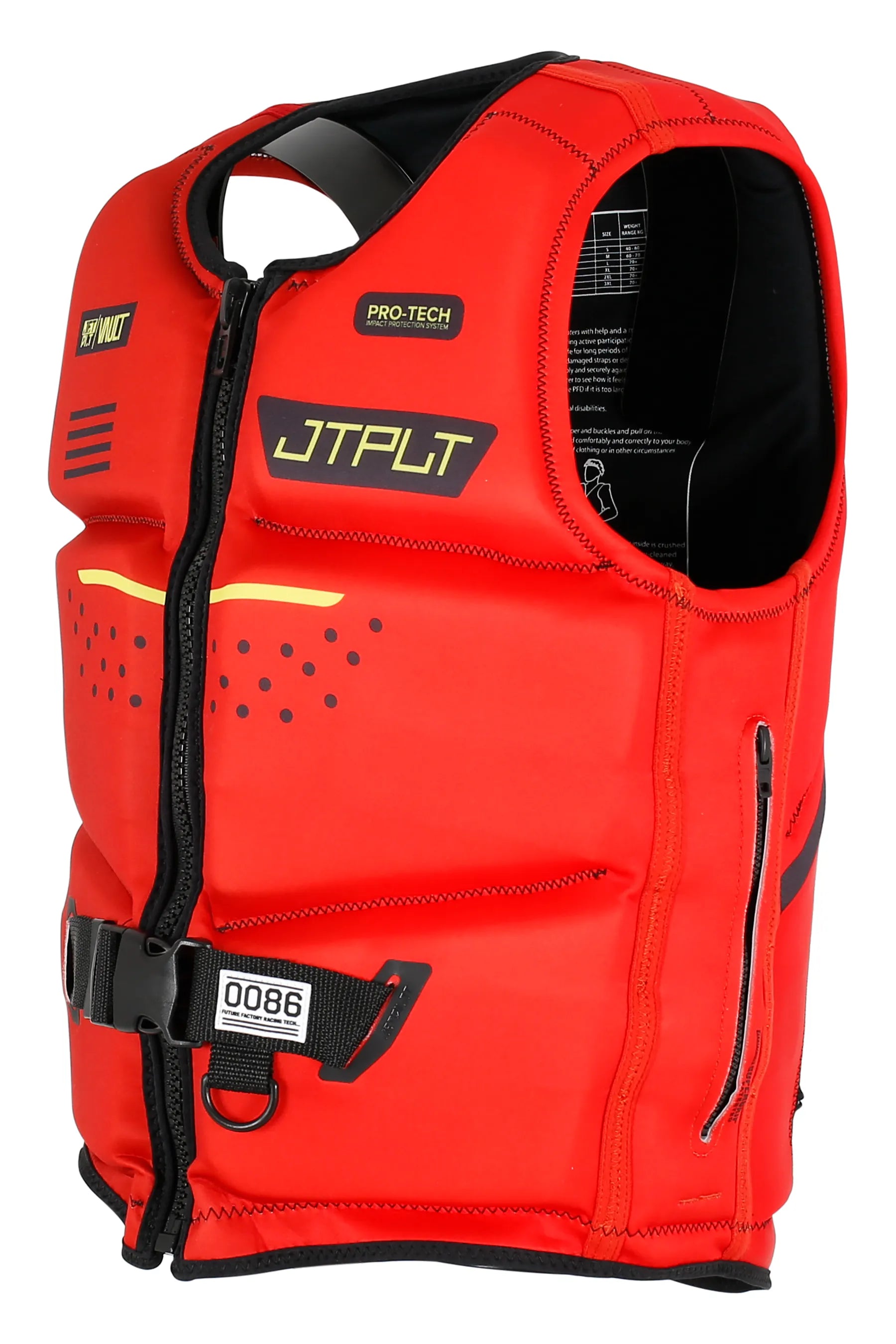 Jetpilot Vault Pro-Tech Life Jacket - Red