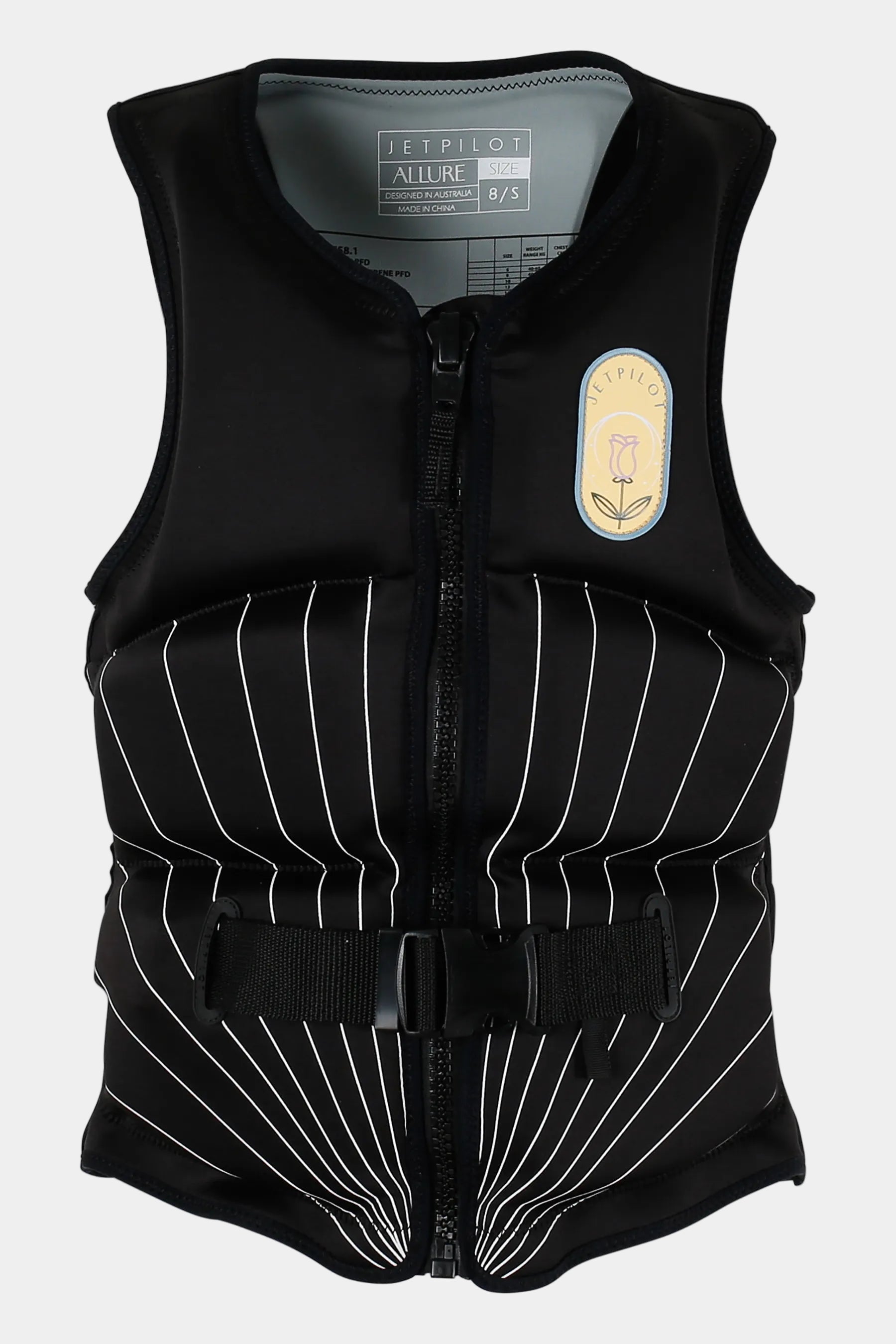 Allure FE Ladies' Eco Vest — Black | Jetpilot