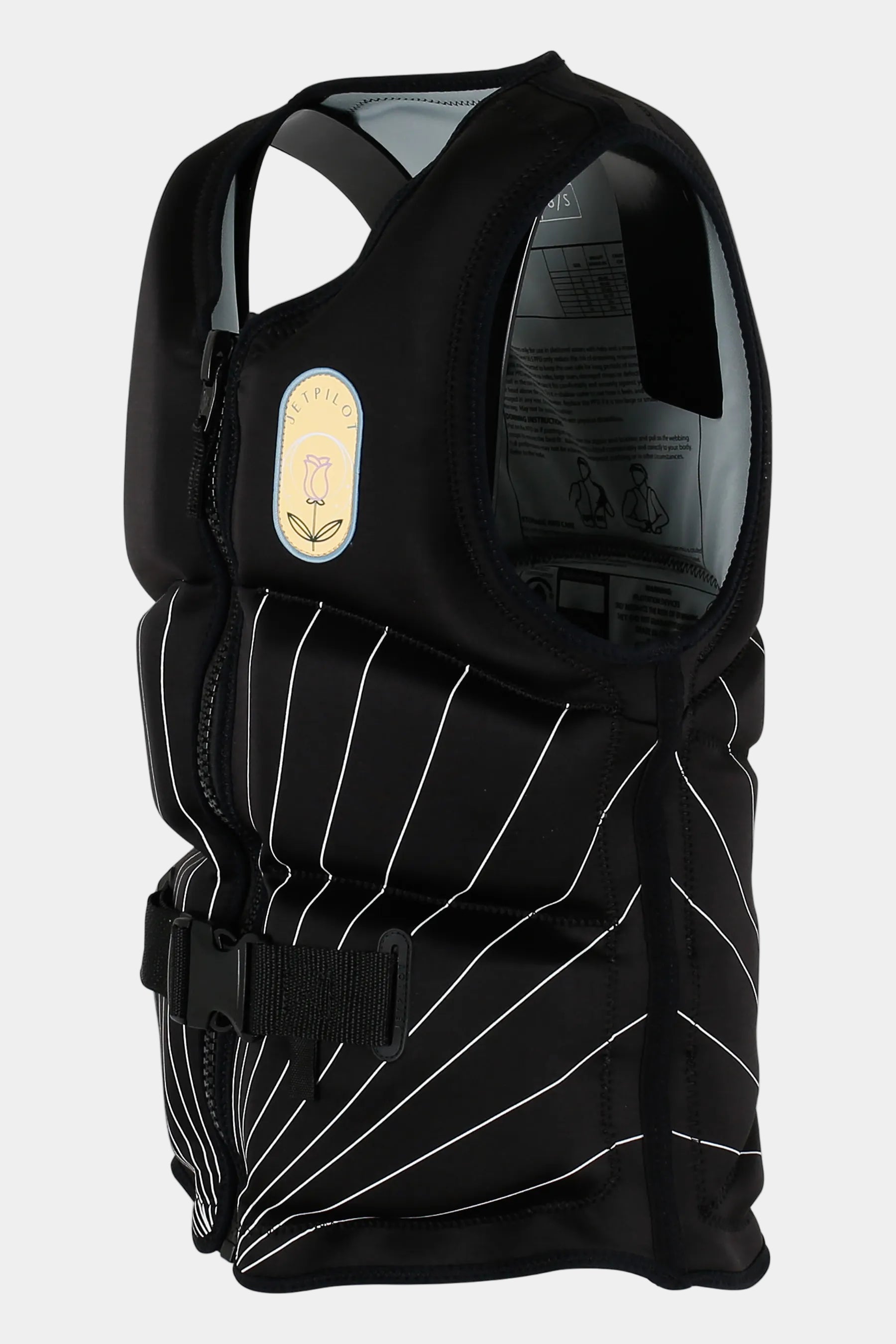 Jetpilot Allure Ladies Life Jacket - Black_Side View