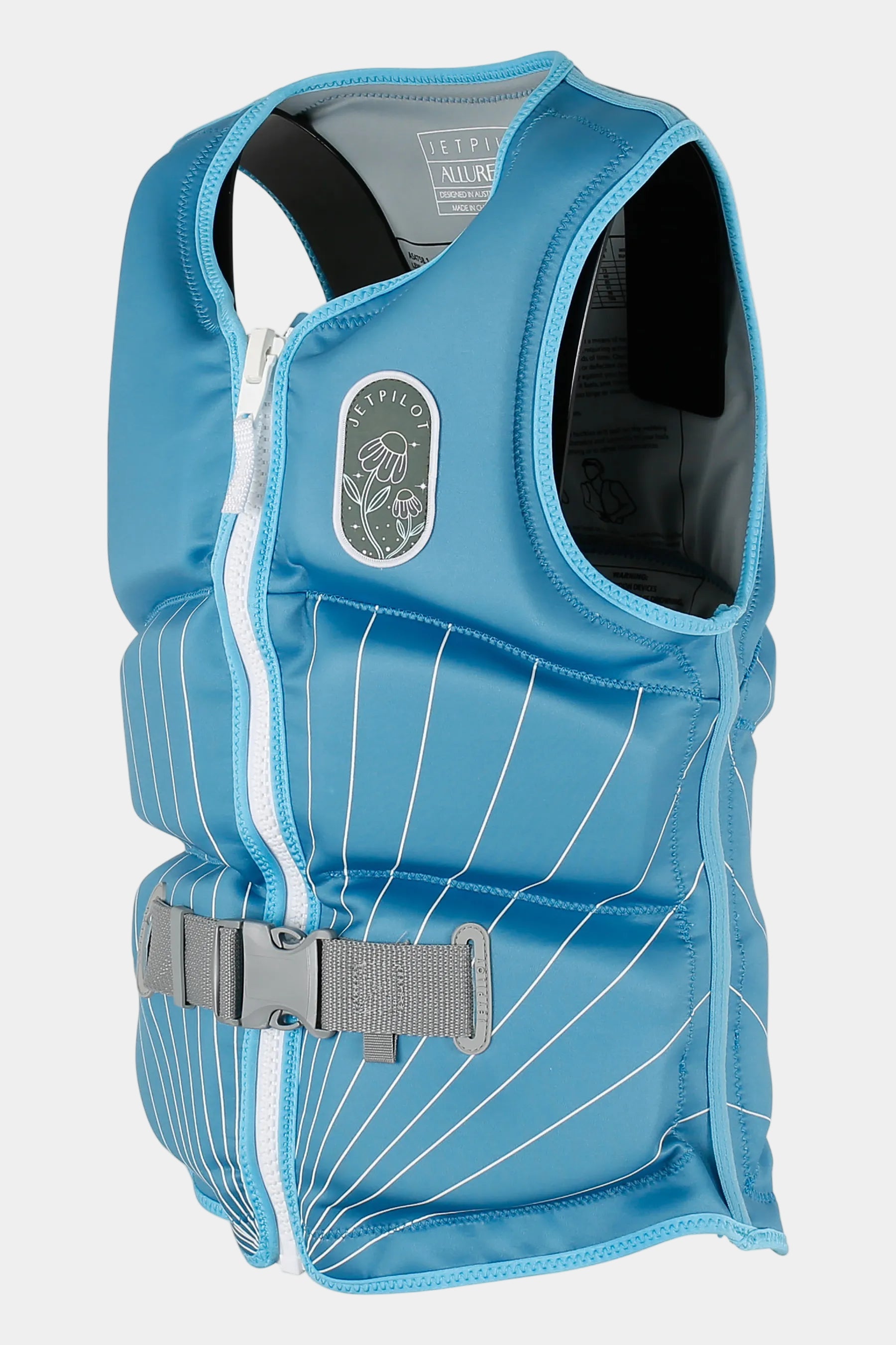 Jetpilot Allure Ladies Life Jacket - Blue Side View — image 2