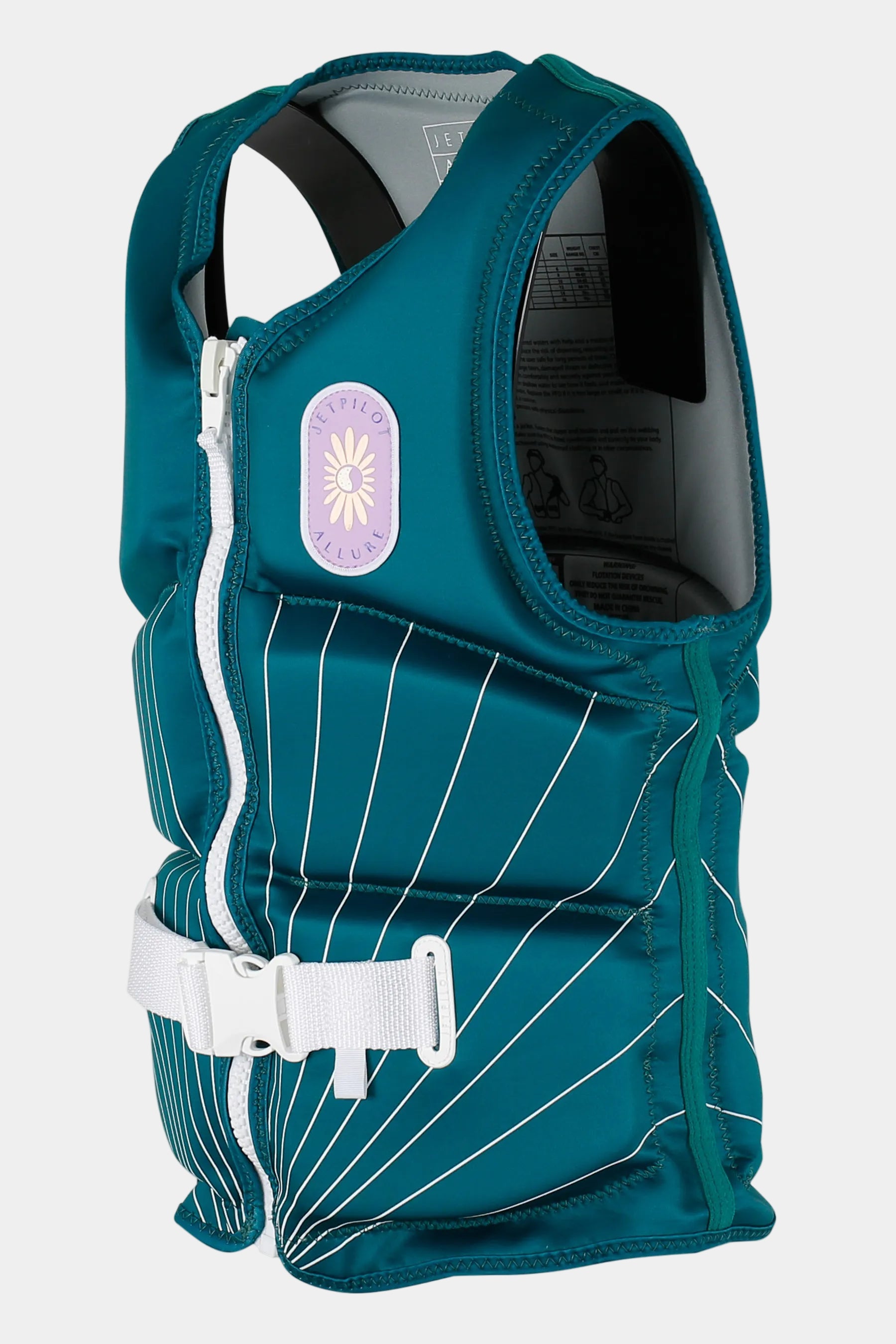 Jetpilot Allure Ladies Life Jacket - Green Side View