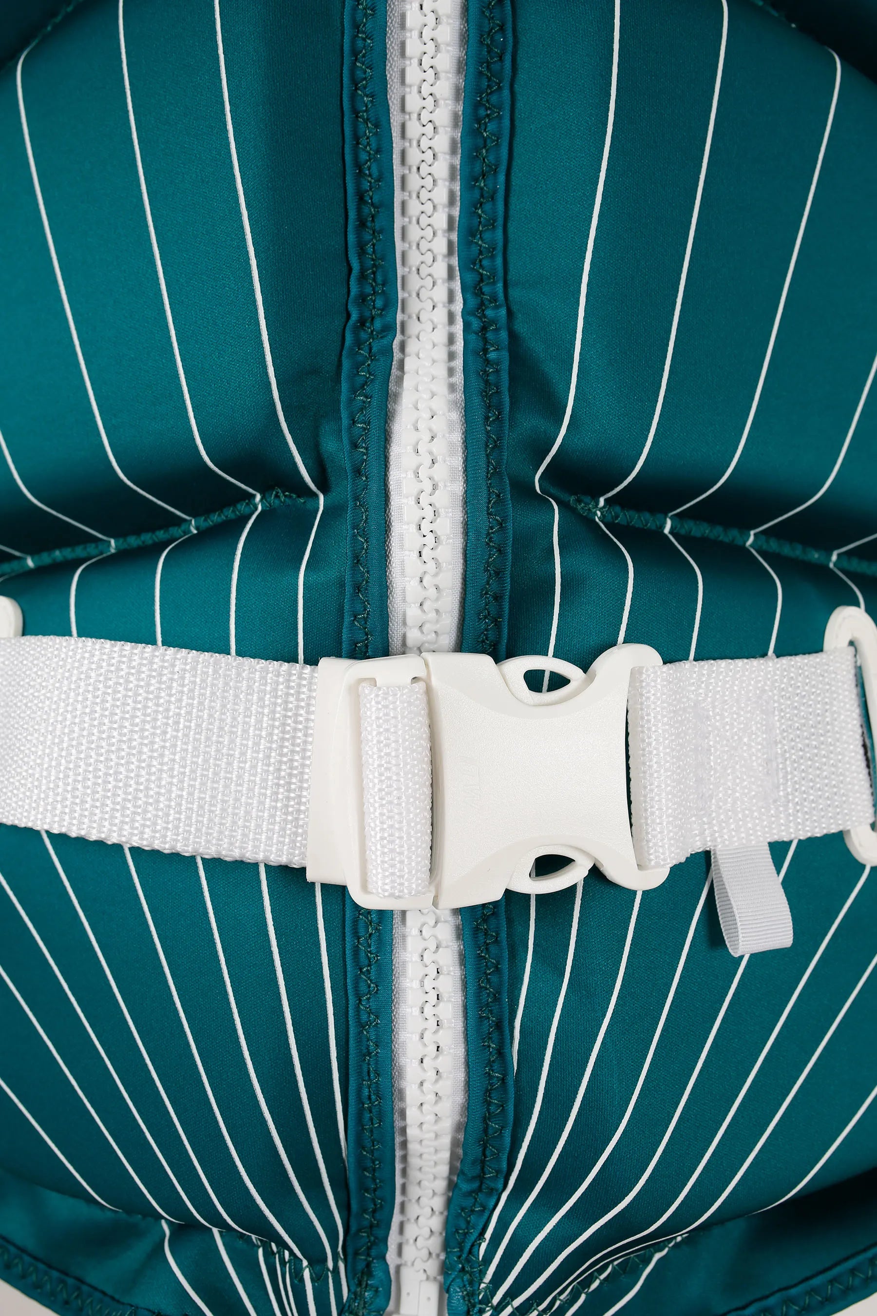 Jetpilot Allure Ladies Life Jacket - Green with white zipper and buckle system