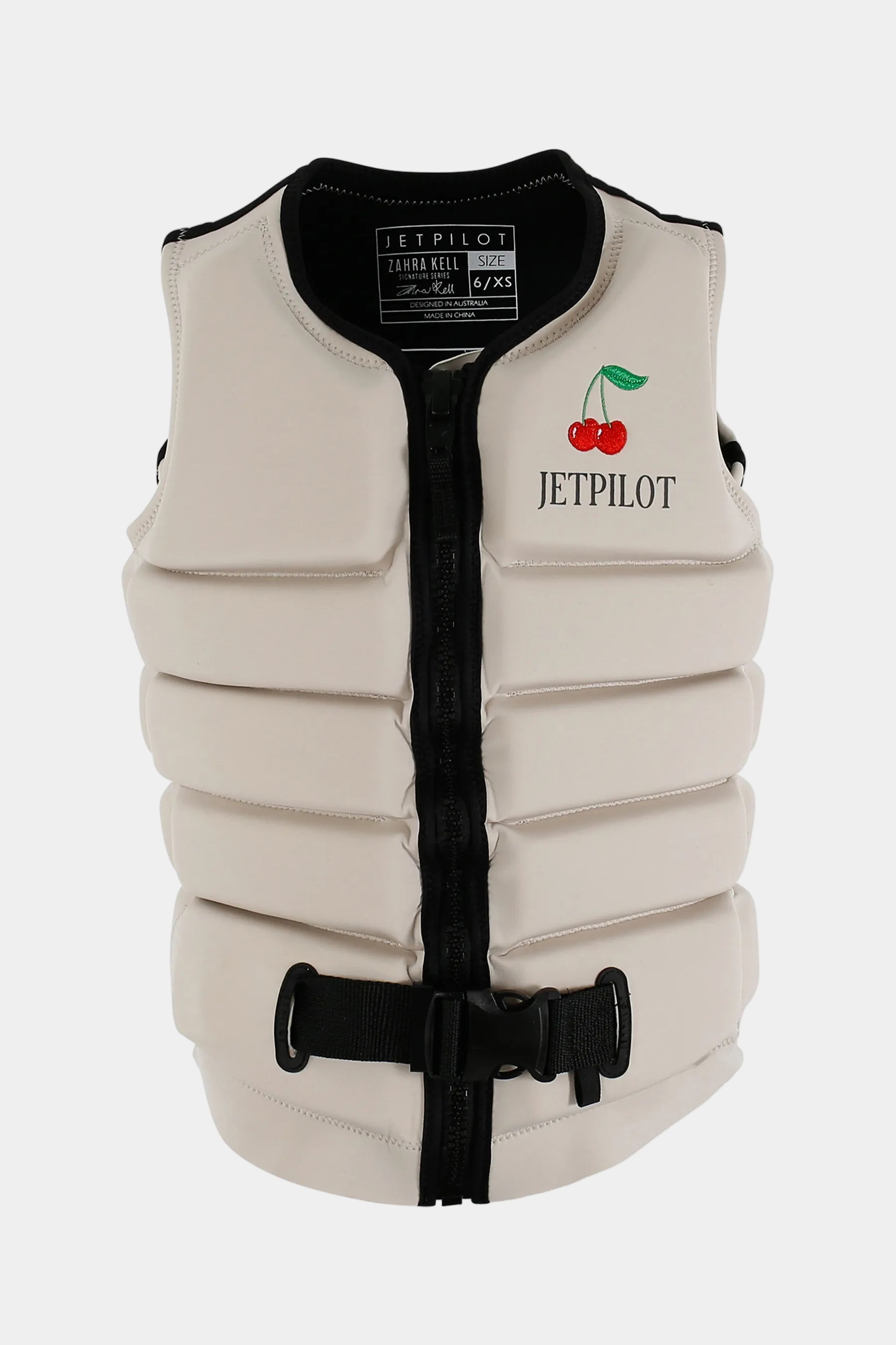 Jetpilot X1 Ladies Life Jacket - Zahra Kell Signature Series - Off White