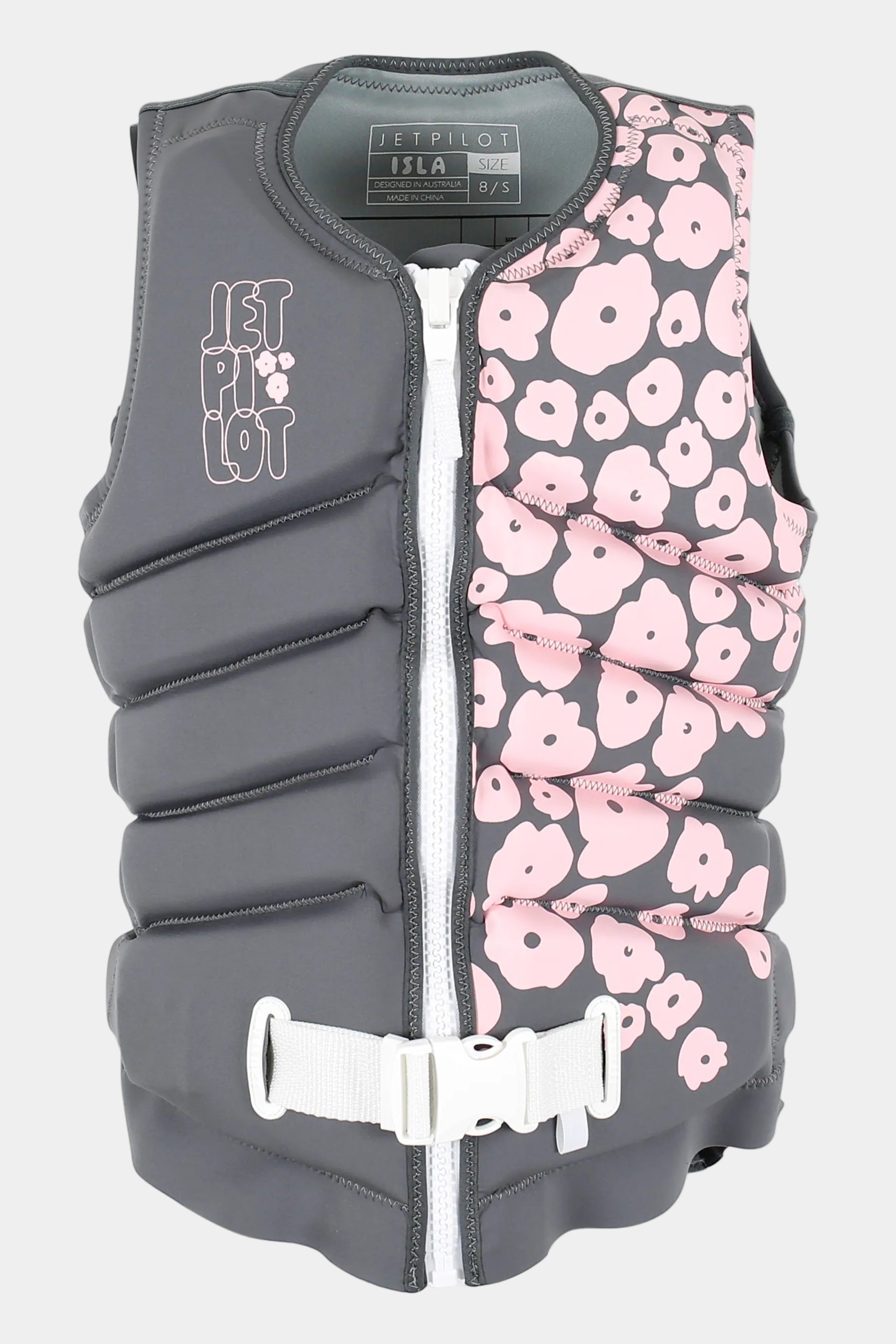 Jetpilot X1 Ladies Life Jacket - Isla - Charcoal