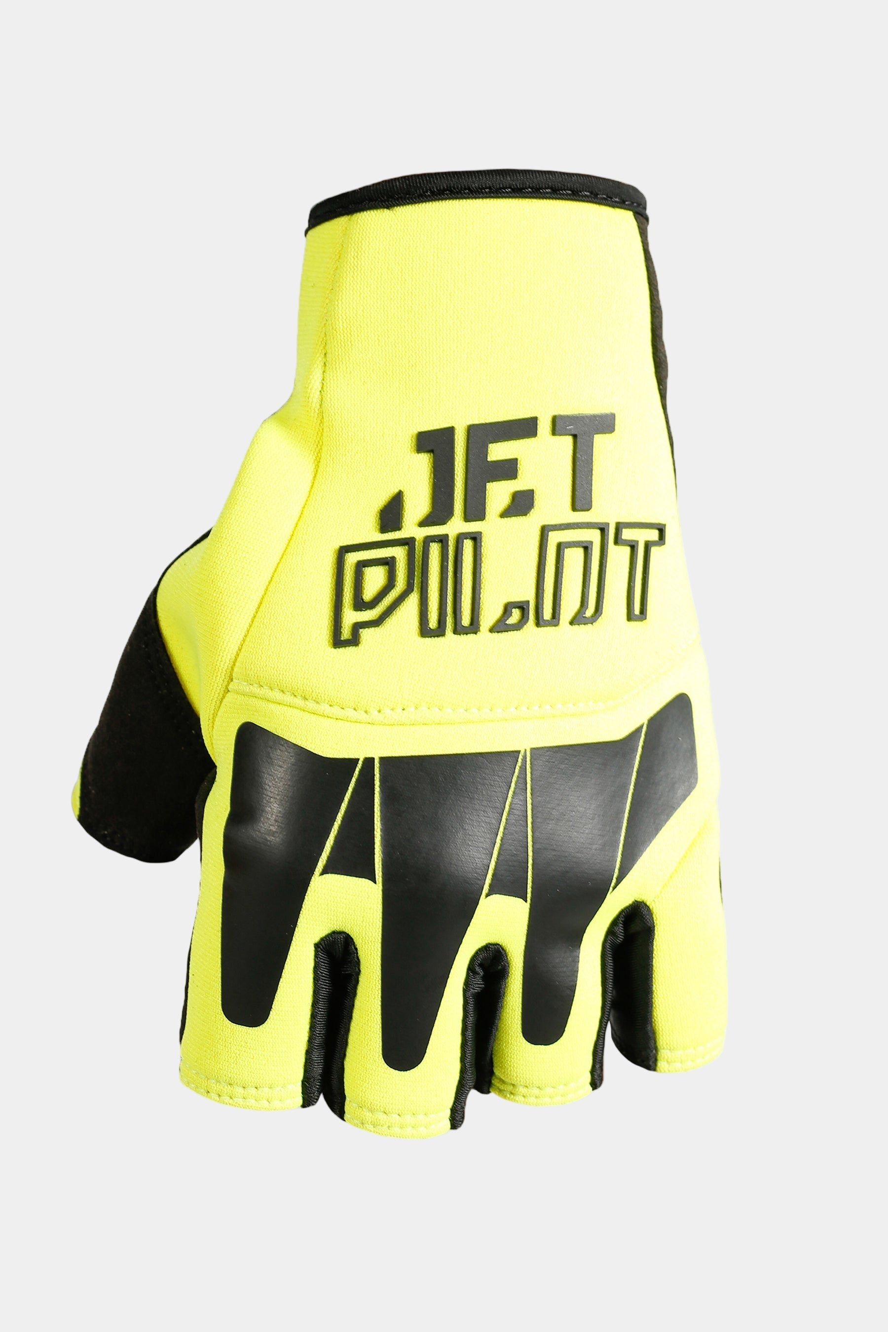 Jetpilot Vault Short Finger Race Glove - Yellow