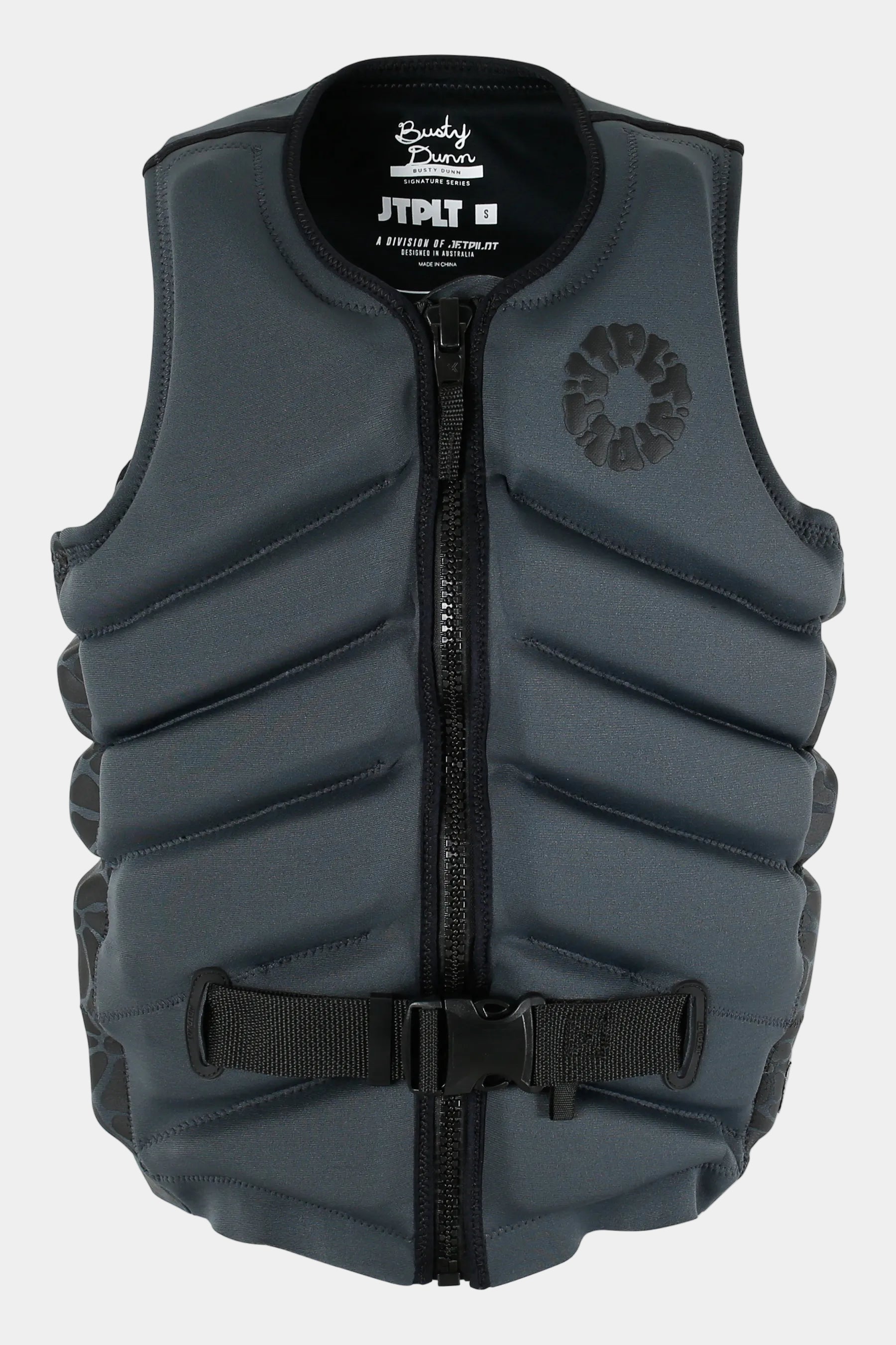 Jetpilot X1 Life Jacket - Bust Dunn Signature Series - Charcoal