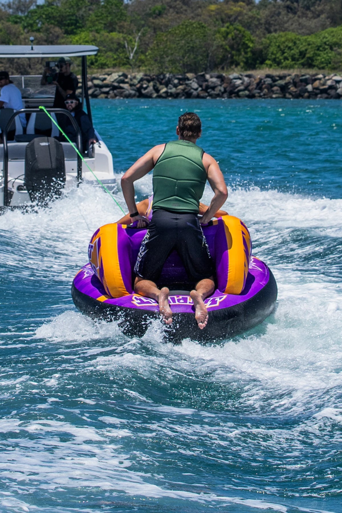 Jetpilot Chaser 2 Person Ski Tube - Purple