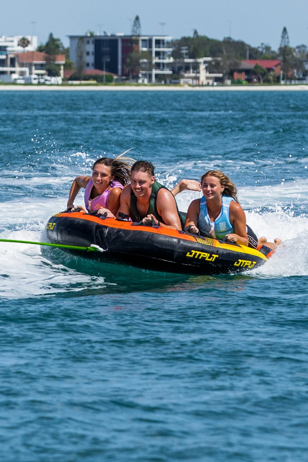 Jetpilot Speedster 3 Person Ski Tube - Orange/Yellow