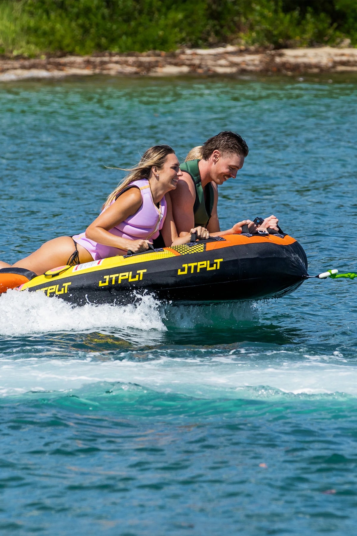 Jetpilot Speedster 3 Person Ski Tube - Orange/Yellow
